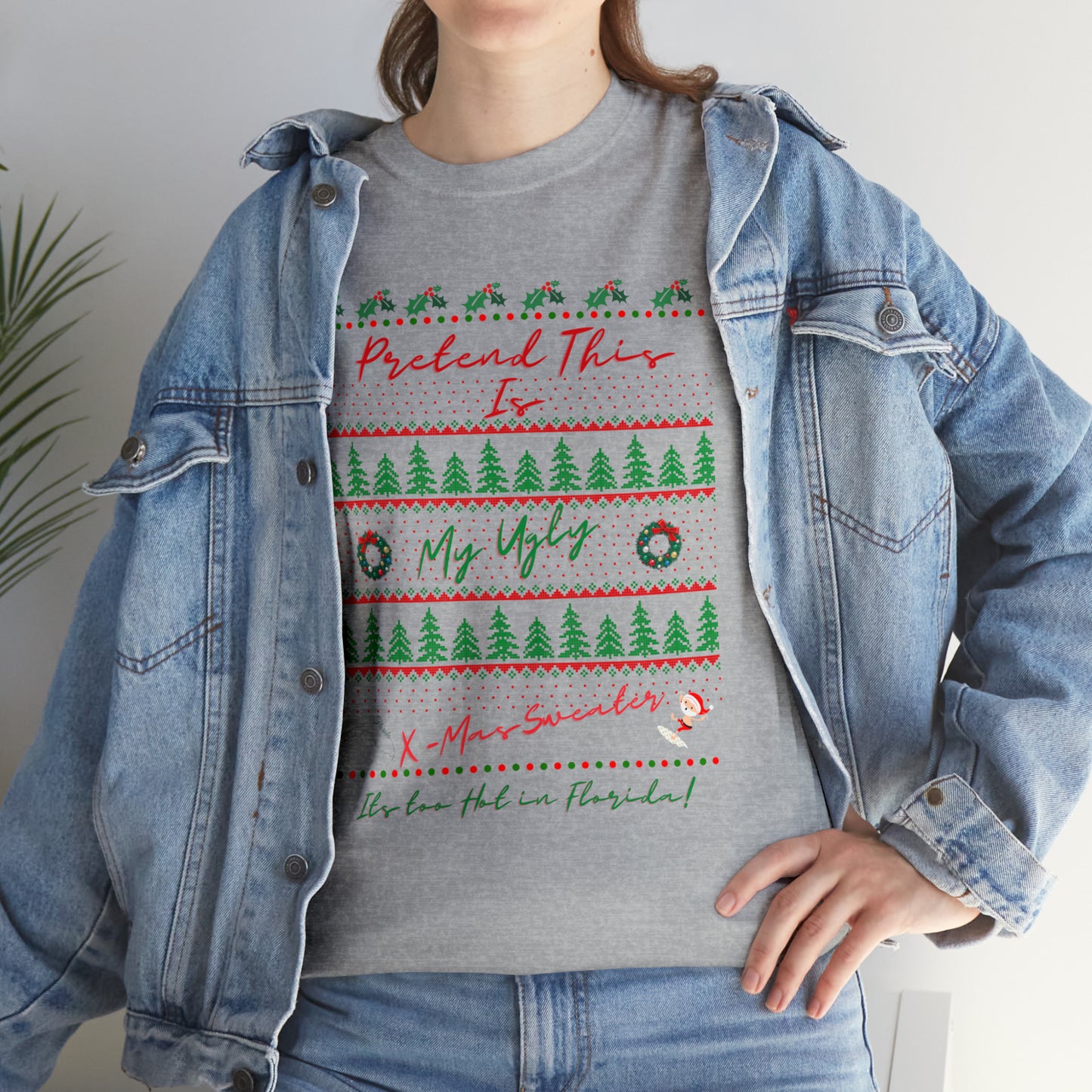 FL Ugly Sweater Unisex Heavy Cotton Tee