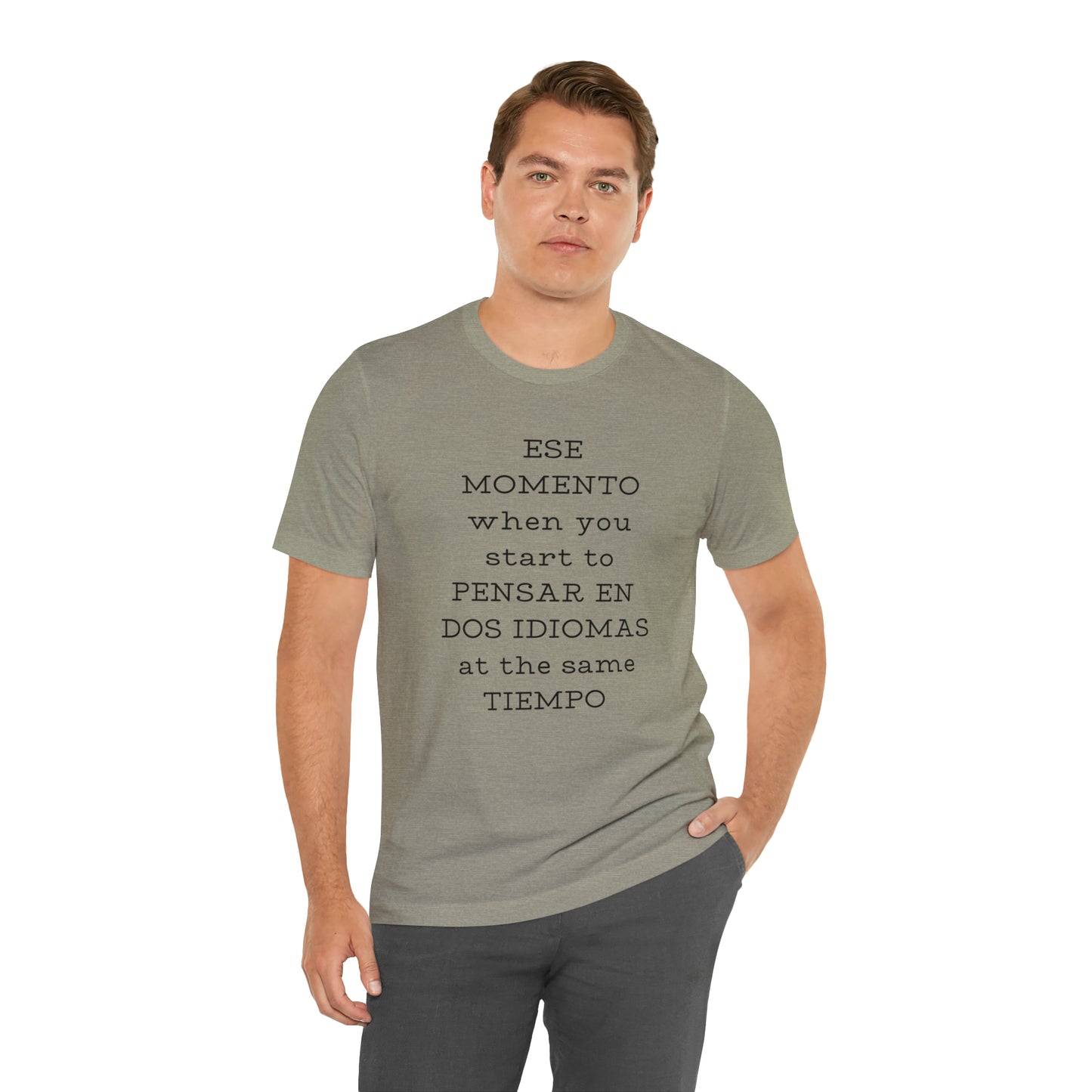 Im Bilingual Unisex Jersey Short Sleeve Tee