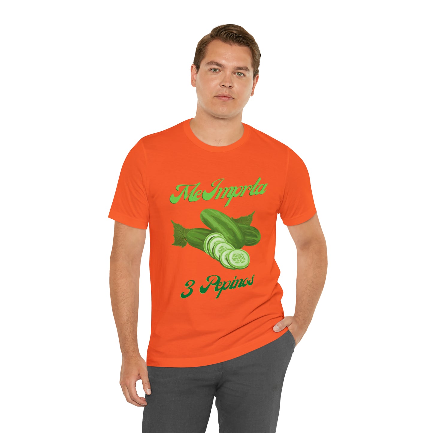 Me Importa 3 Pepinos -Unisex Jersey Short Sleeve Tee