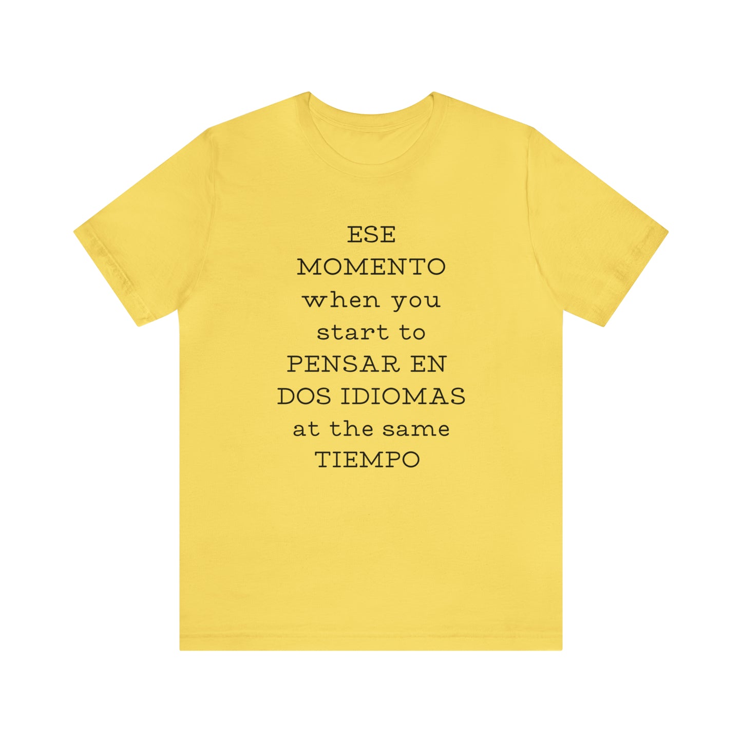 Im Bilingual Unisex Jersey Short Sleeve Tee