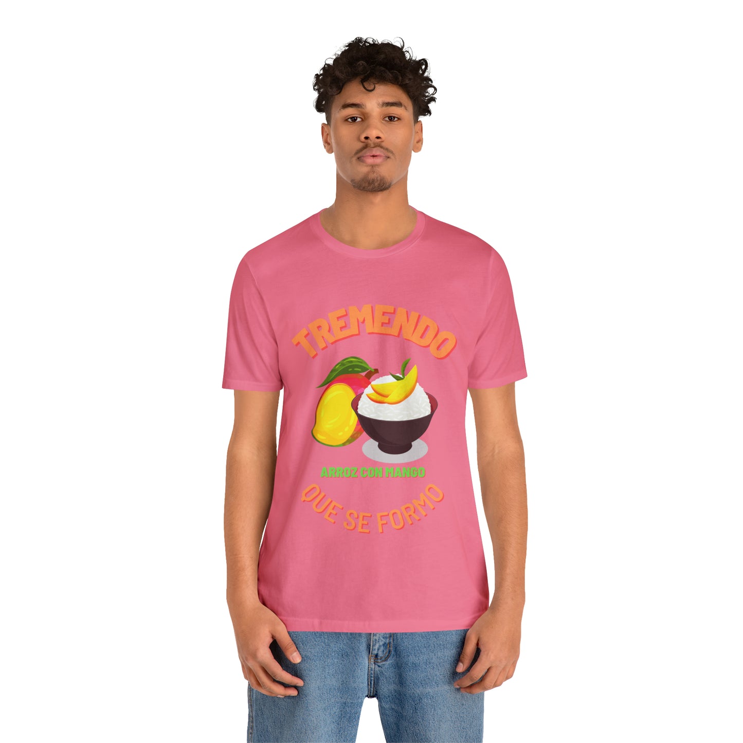 Tremendo Arroz Con Mango Que Se Formo -Unisex Jersey Short Sleeve Tee