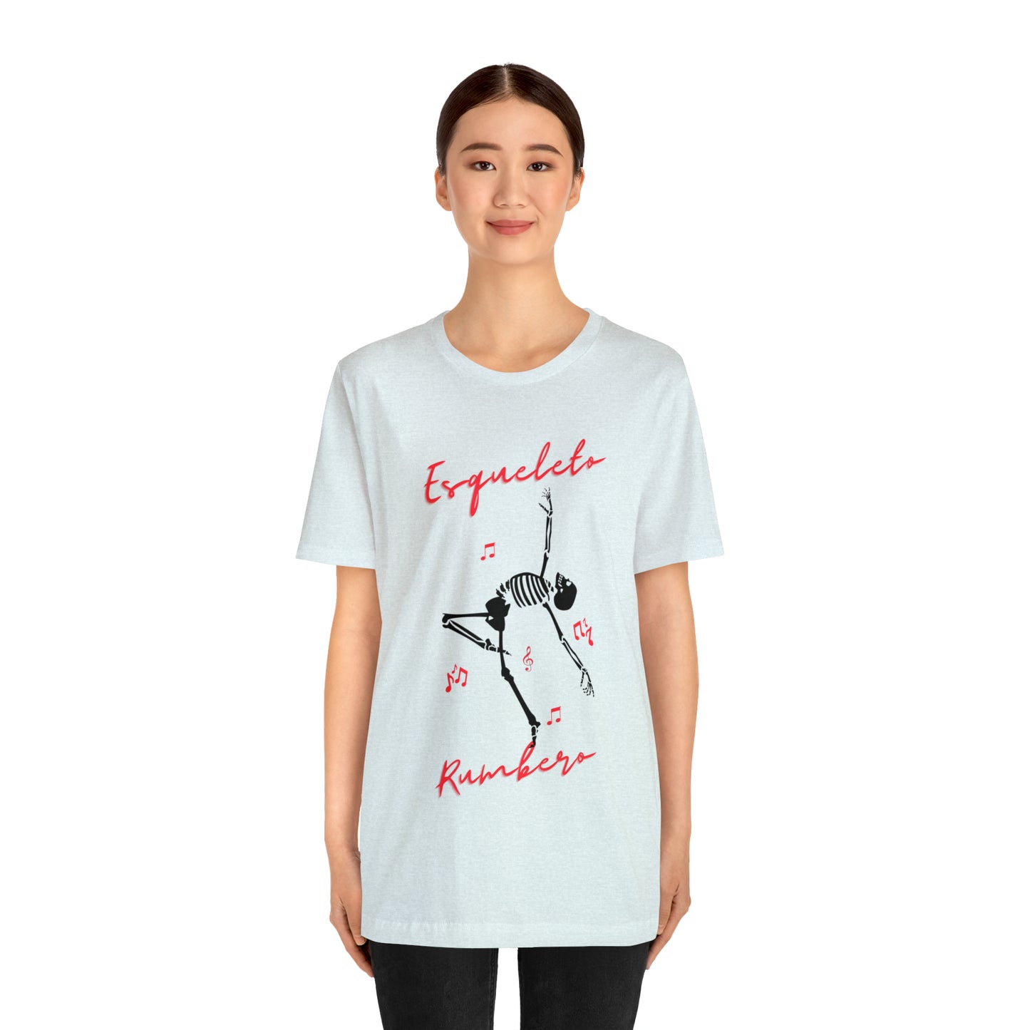 Esqueleto Rumbero Unisex Jersey Short Sleeve Tee