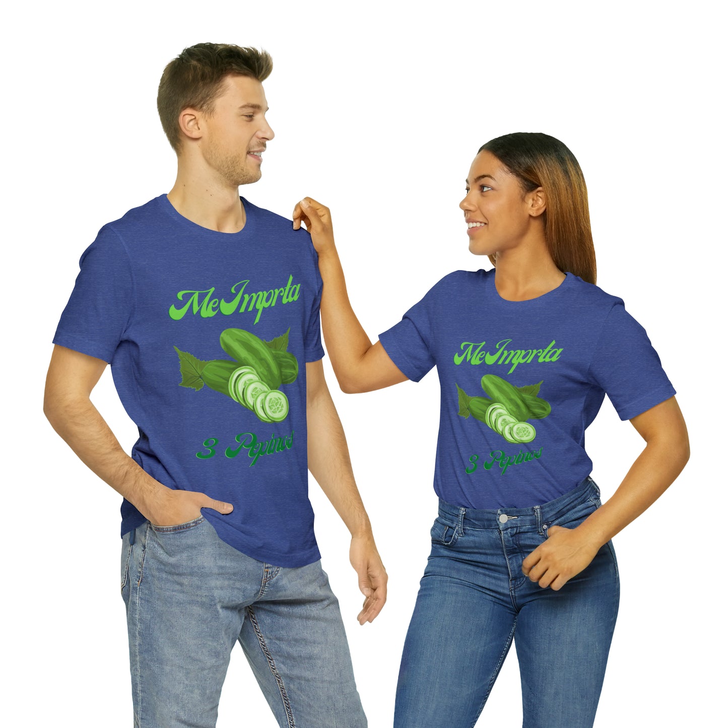 Me Importa 3 Pepinos -Unisex Jersey Short Sleeve Tee