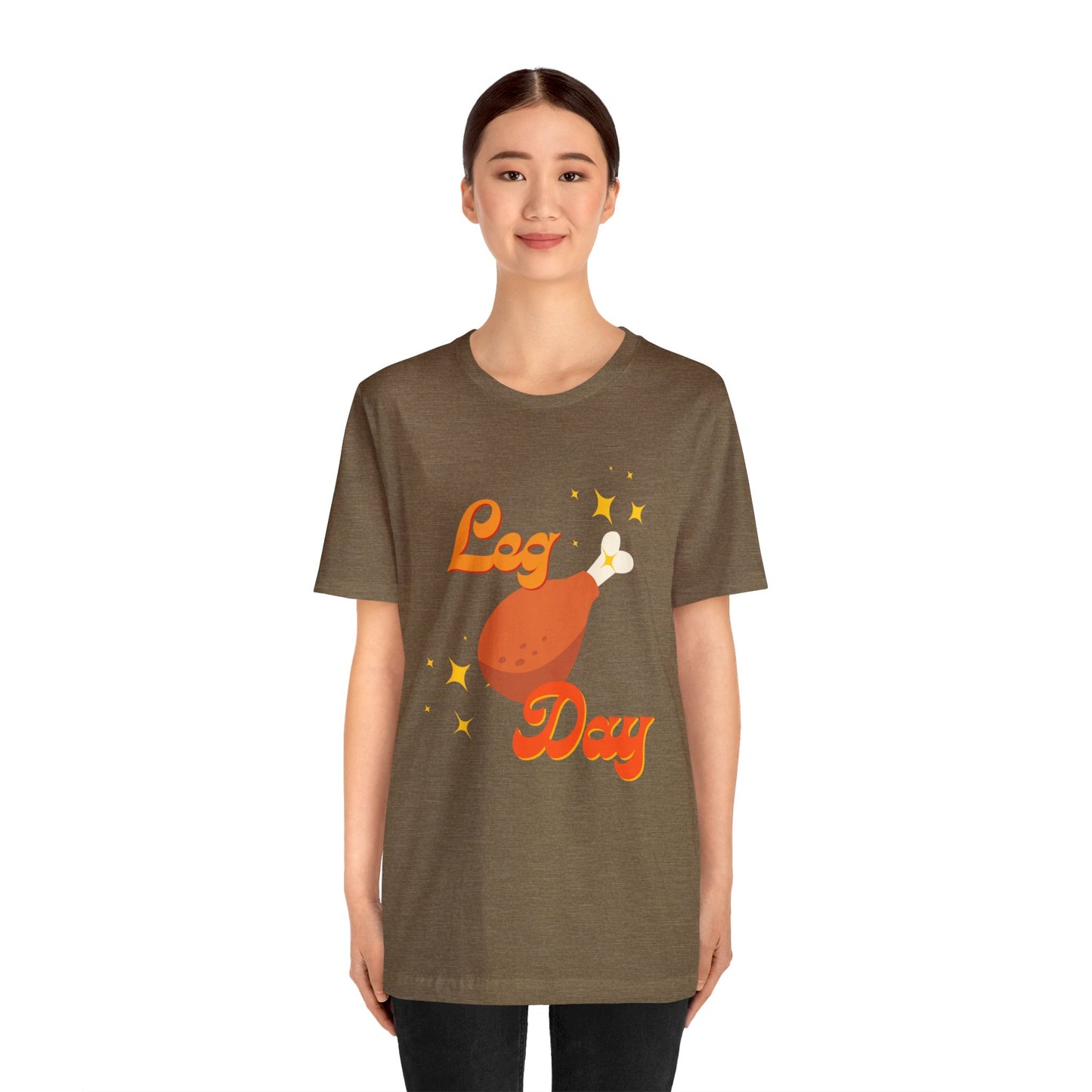 Leg Day Unisex Jersey Short Sleeve Tee