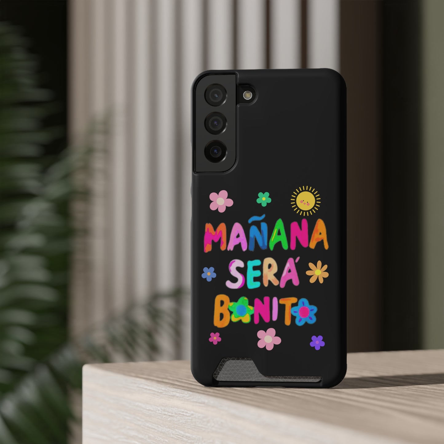 Mañana Sera Bonito - Phone Case With Card Holder