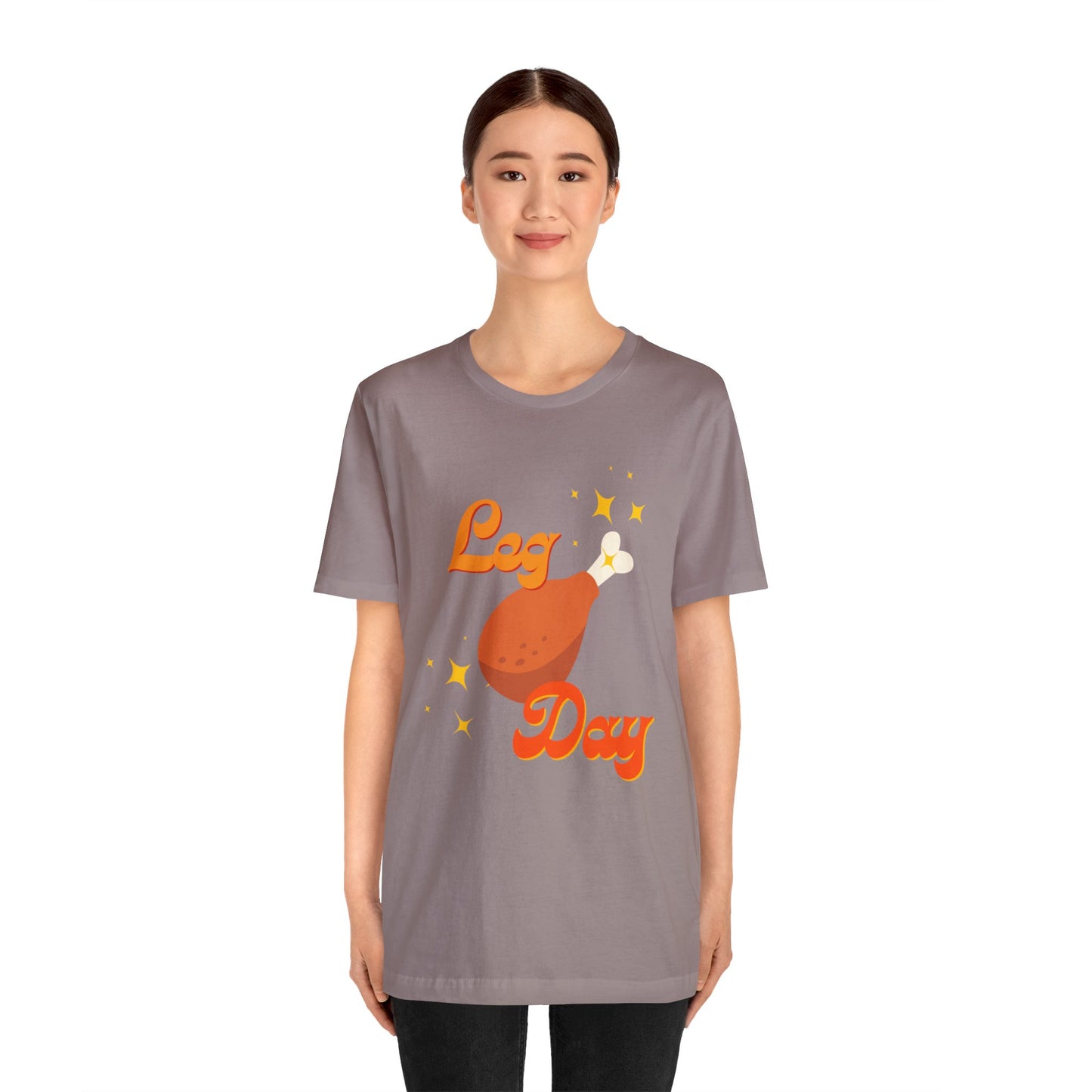 Leg Day Unisex Jersey Short Sleeve Tee