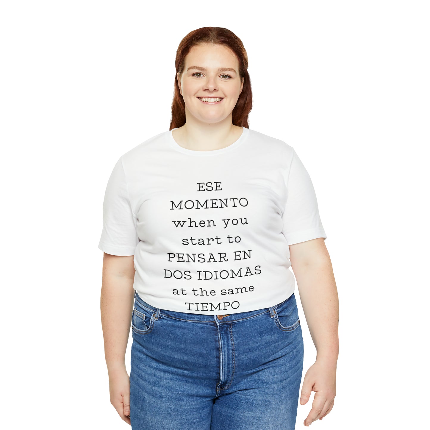 Im Bilingual Unisex Jersey Short Sleeve Tee