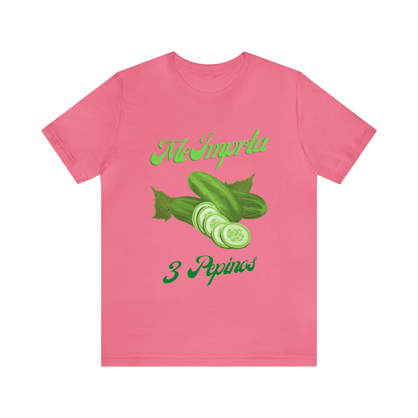 Me Importa 3 Pepinos -Unisex Jersey Short Sleeve Tee