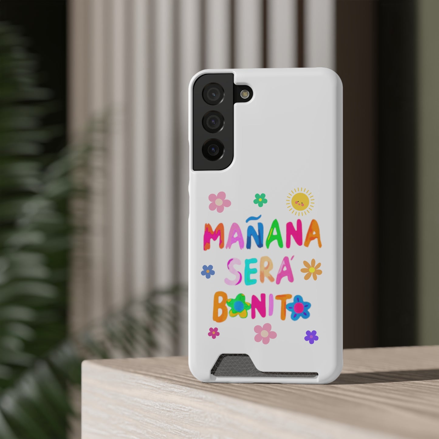 Mañana Sera Bonito - Phone Case With Card Holder