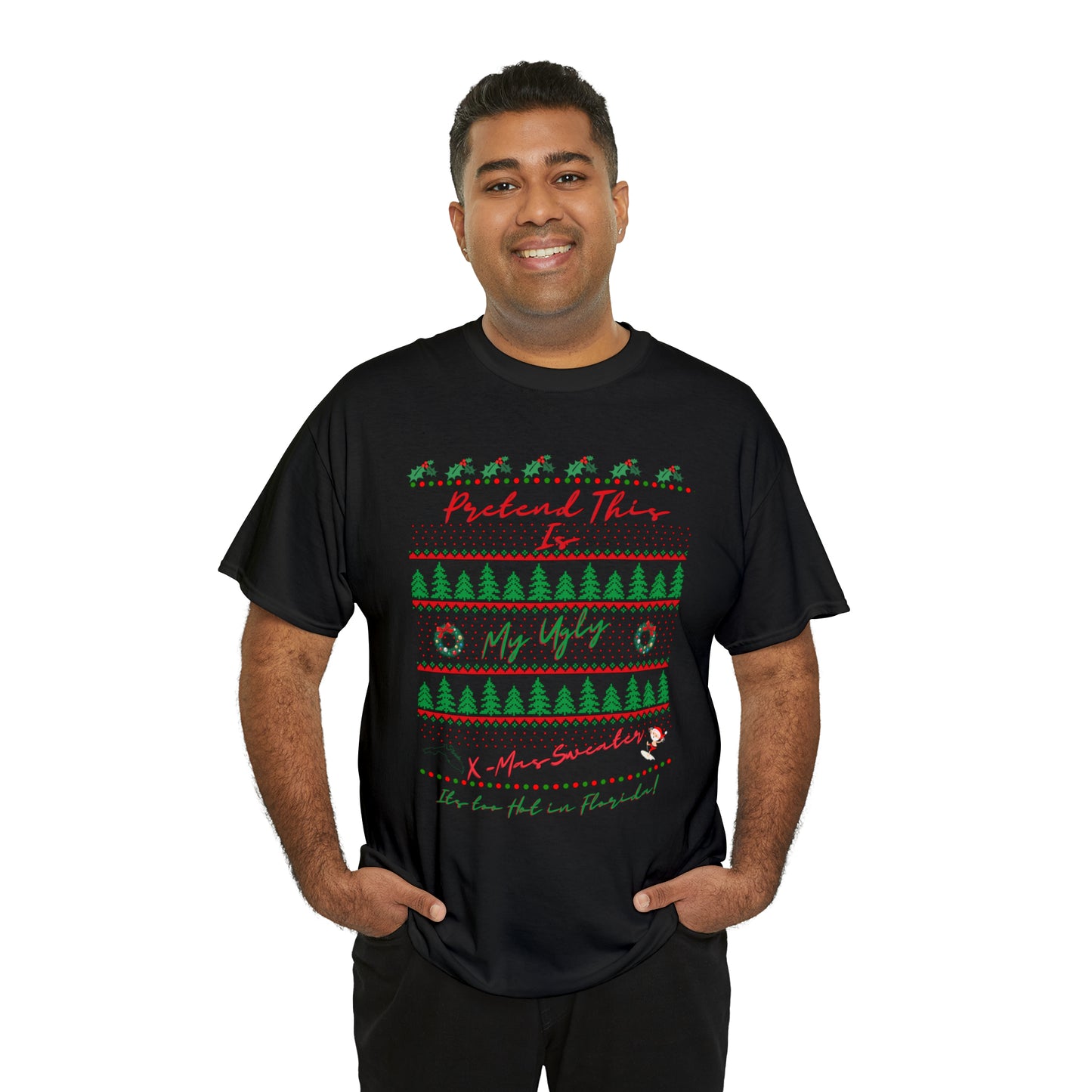 FL Ugly Sweater Unisex Heavy Cotton Tee