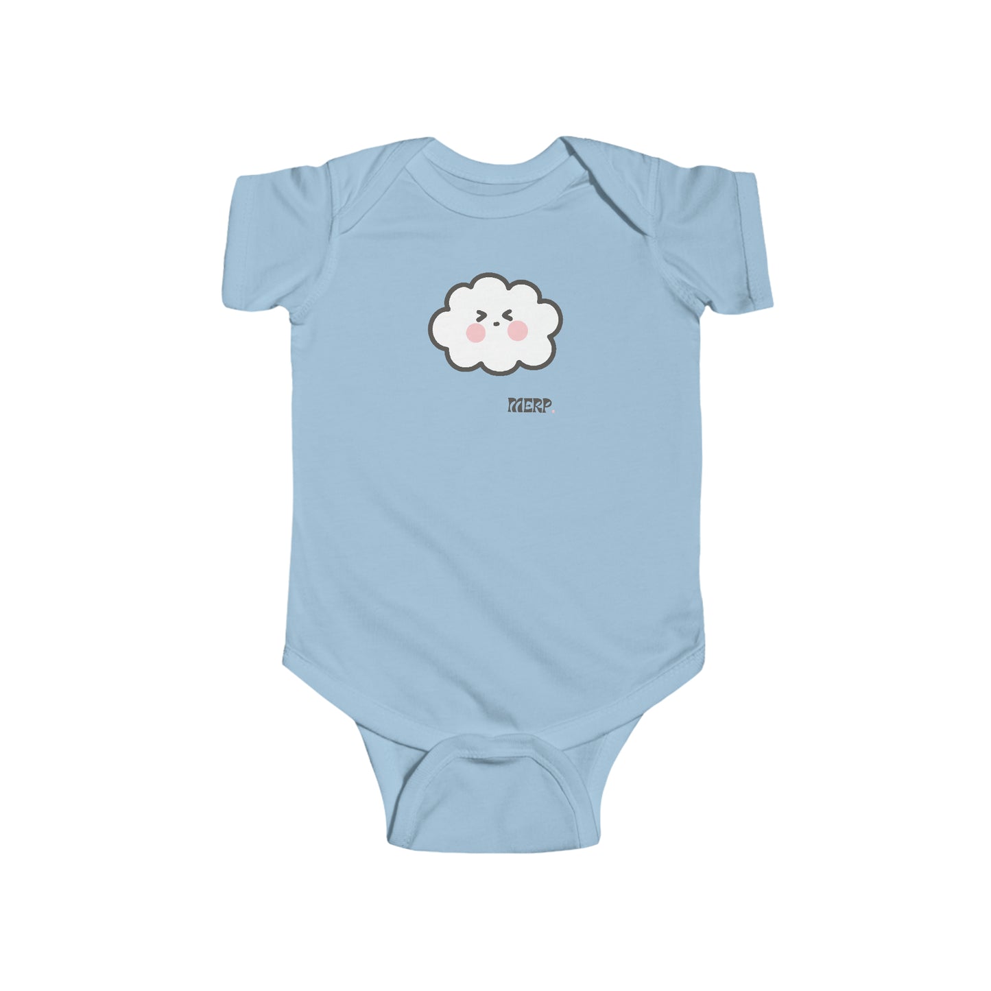 Merp- Cumulo Cuties Infant Fine Jersey Bodysuit
