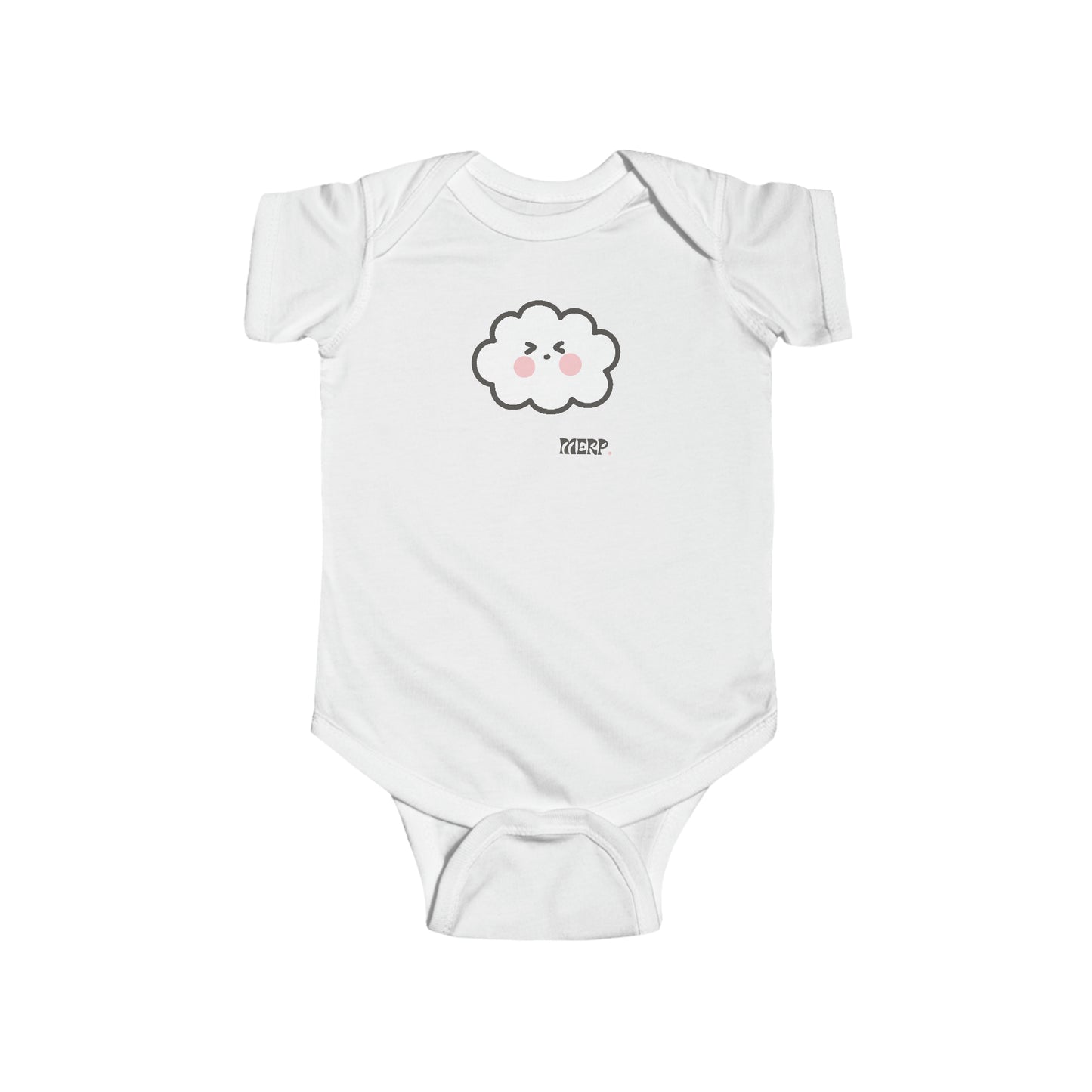 Merp- Cumulo Cuties Infant Fine Jersey Bodysuit