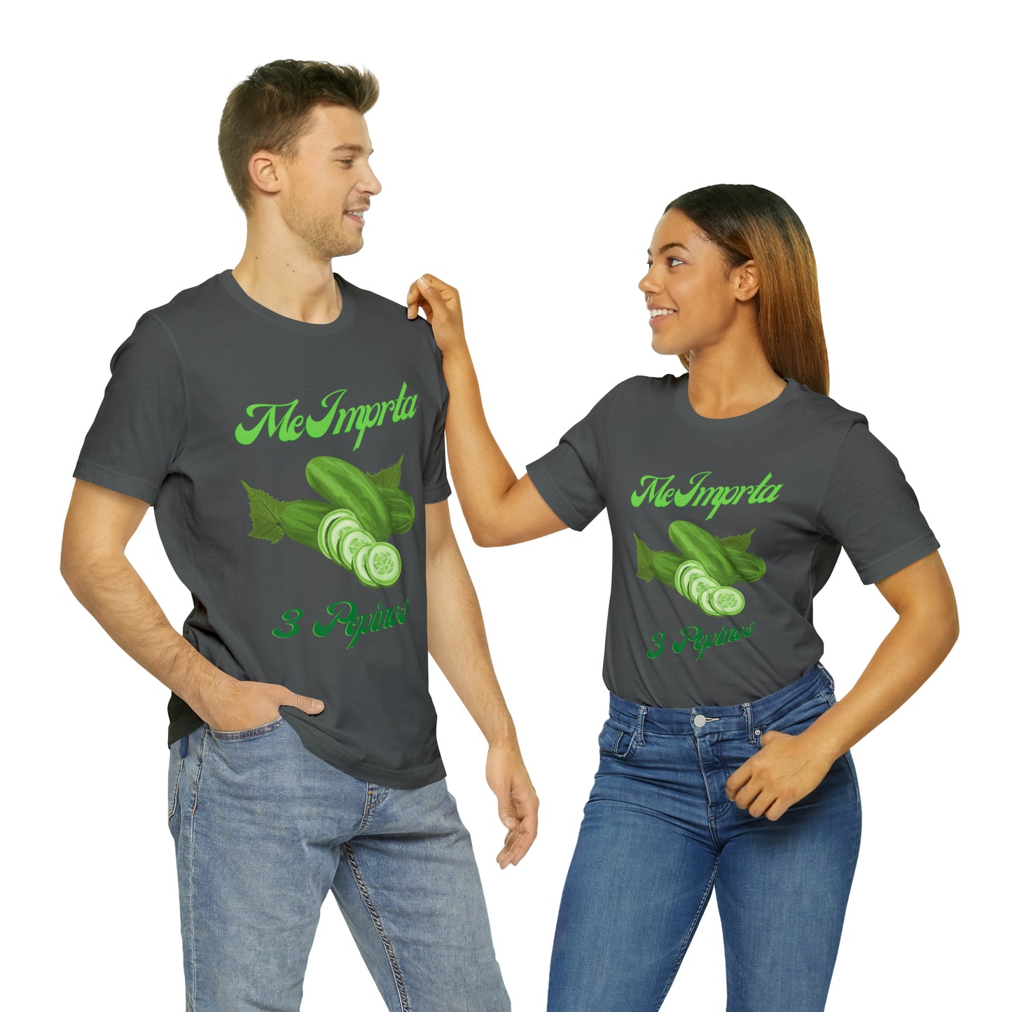 Me Importa 3 Pepinos -Unisex Jersey Short Sleeve Tee