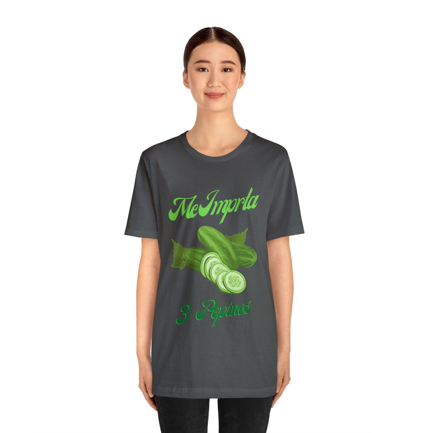 Me Importa 3 Pepinos -Unisex Jersey Short Sleeve Tee