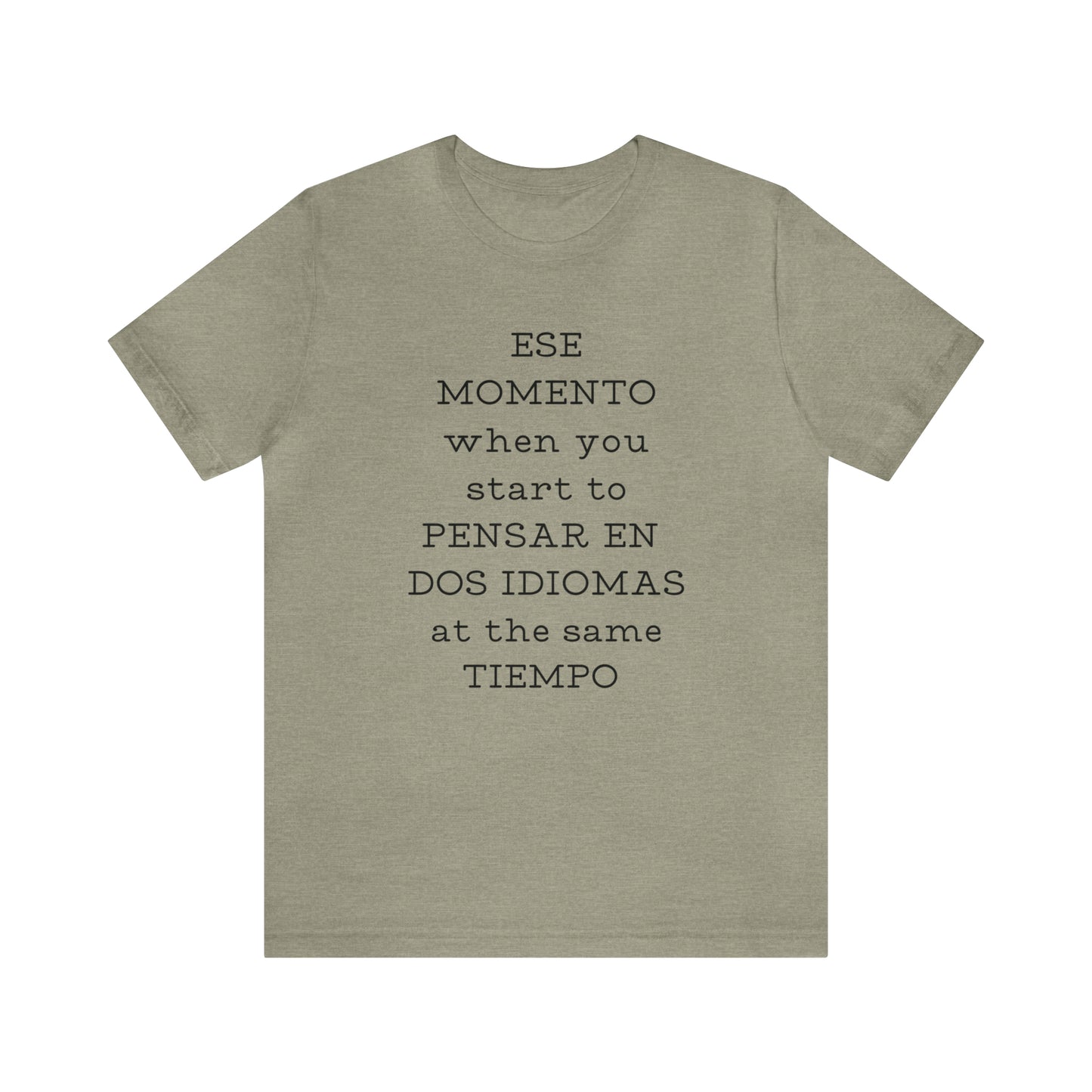 Im Bilingual Unisex Jersey Short Sleeve Tee