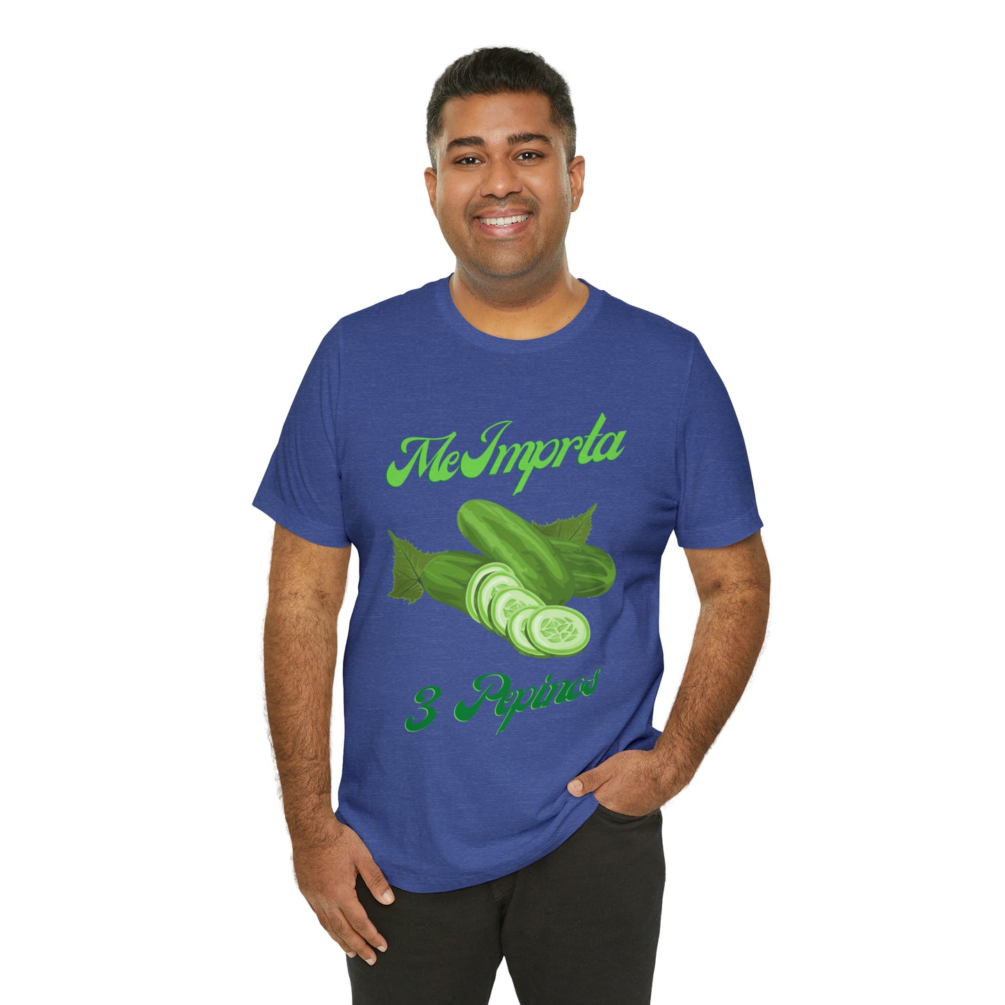 Me Importa 3 Pepinos -Unisex Jersey Short Sleeve Tee