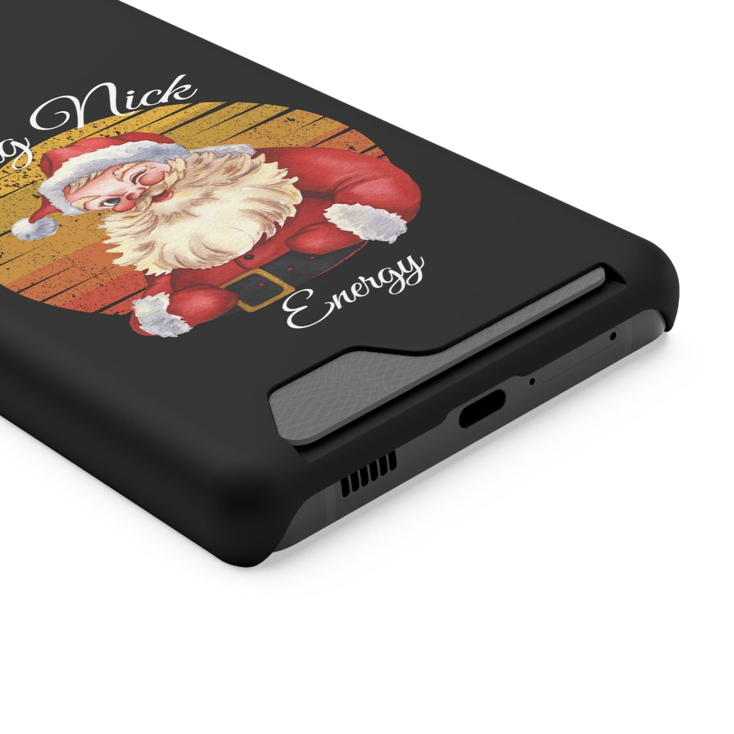 Big Nick Energy Christmas Phone Case With Card Holder