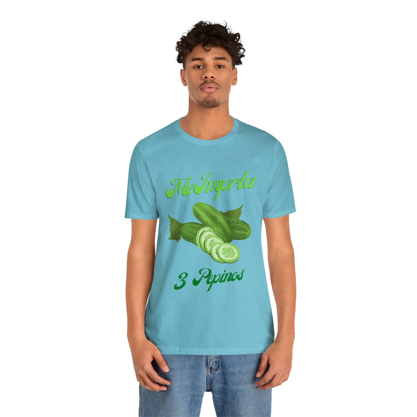Me Importa 3 Pepinos -Unisex Jersey Short Sleeve Tee