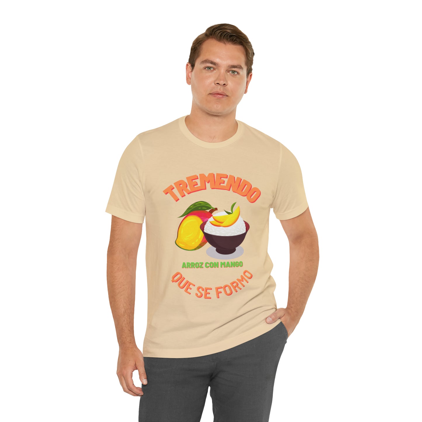 Tremendo Arroz Con Mango Que Se Formo -Unisex Jersey Short Sleeve Tee