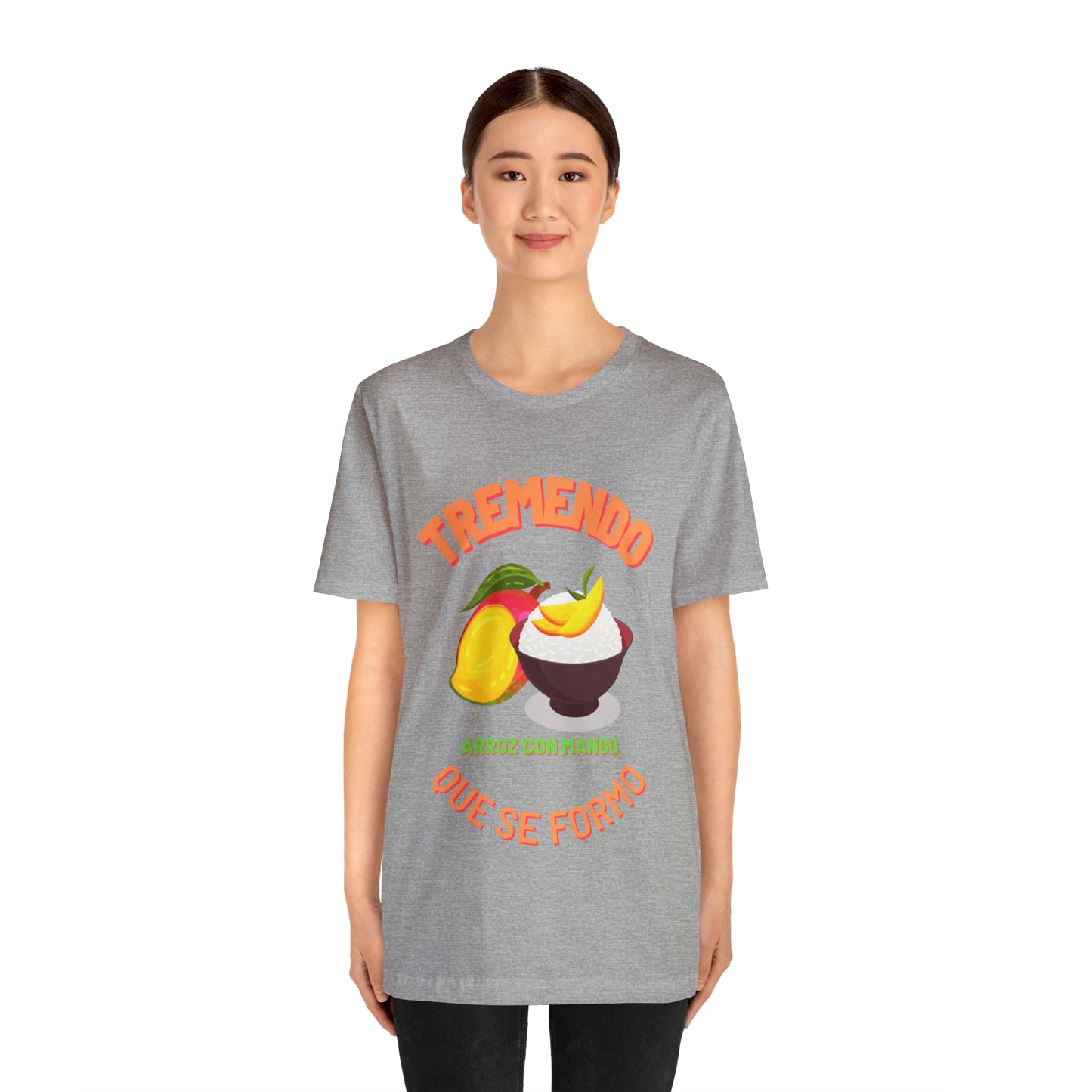 Tremendo Arroz Con Mango Que Se Formo -Unisex Jersey Short Sleeve Tee