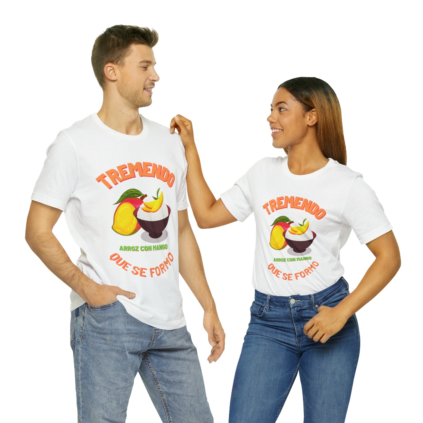 Tremendo Arroz Con Mango Que Se Formo -Unisex Jersey Short Sleeve Tee