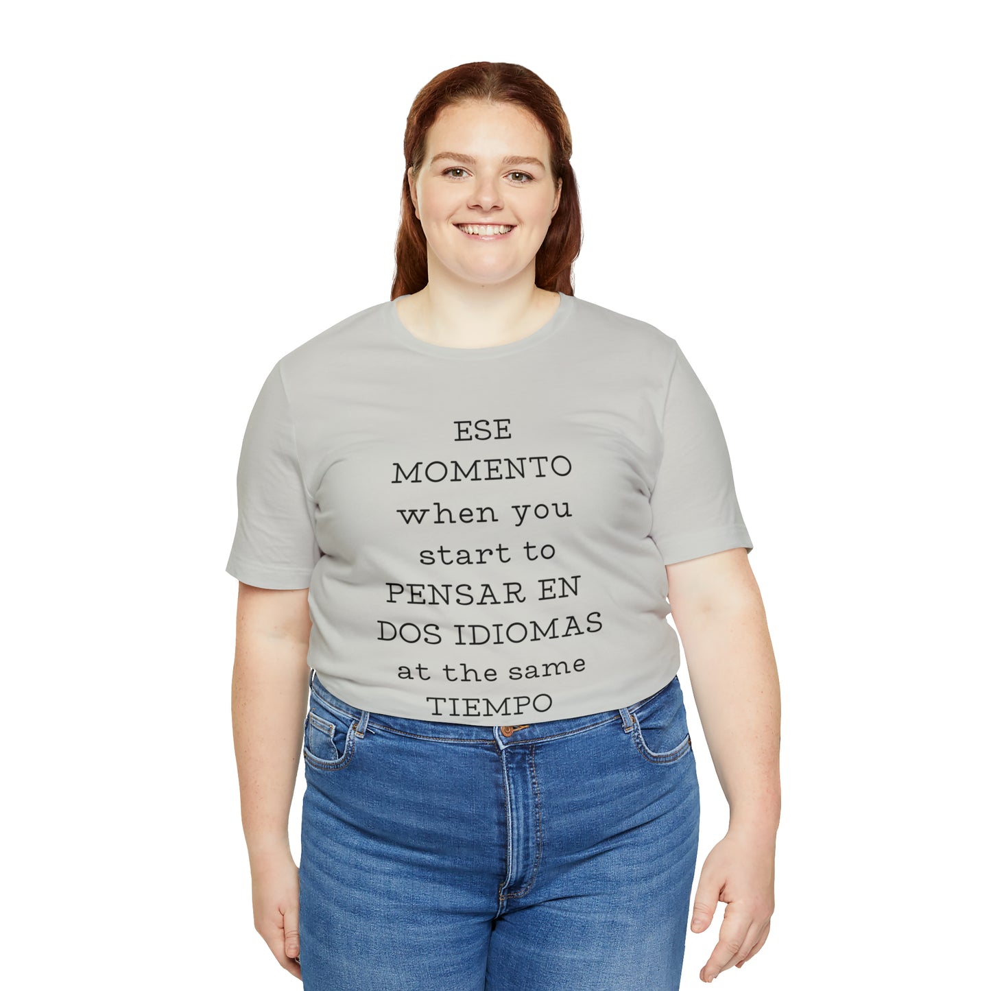 Im Bilingual Unisex Jersey Short Sleeve Tee