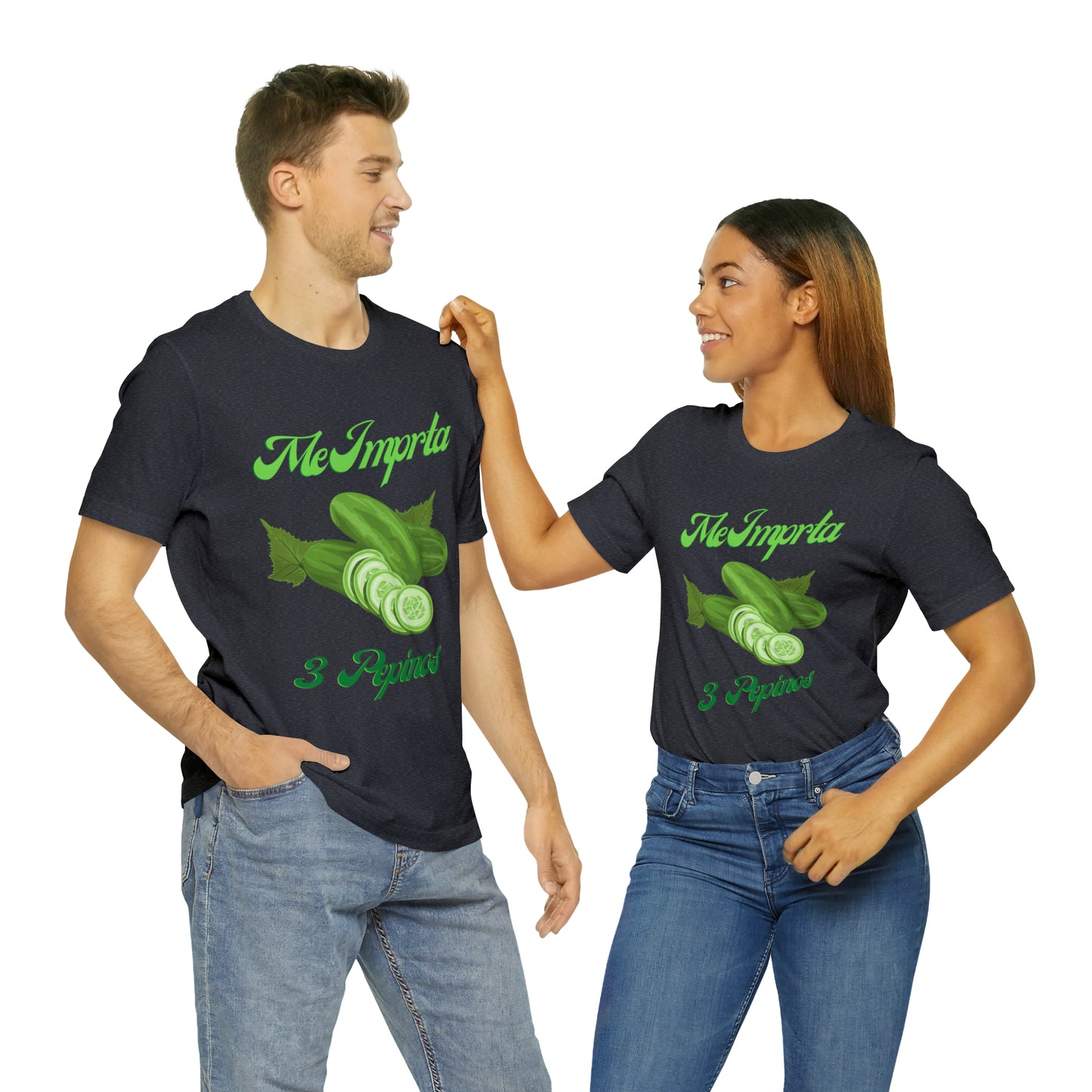 Me Importa 3 Pepinos -Unisex Jersey Short Sleeve Tee