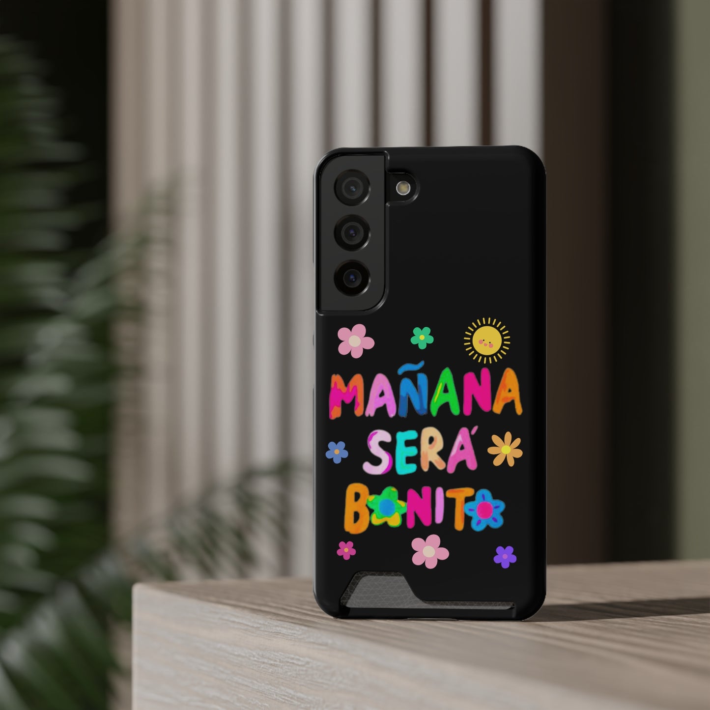 Mañana Sera Bonito - Phone Case With Card Holder