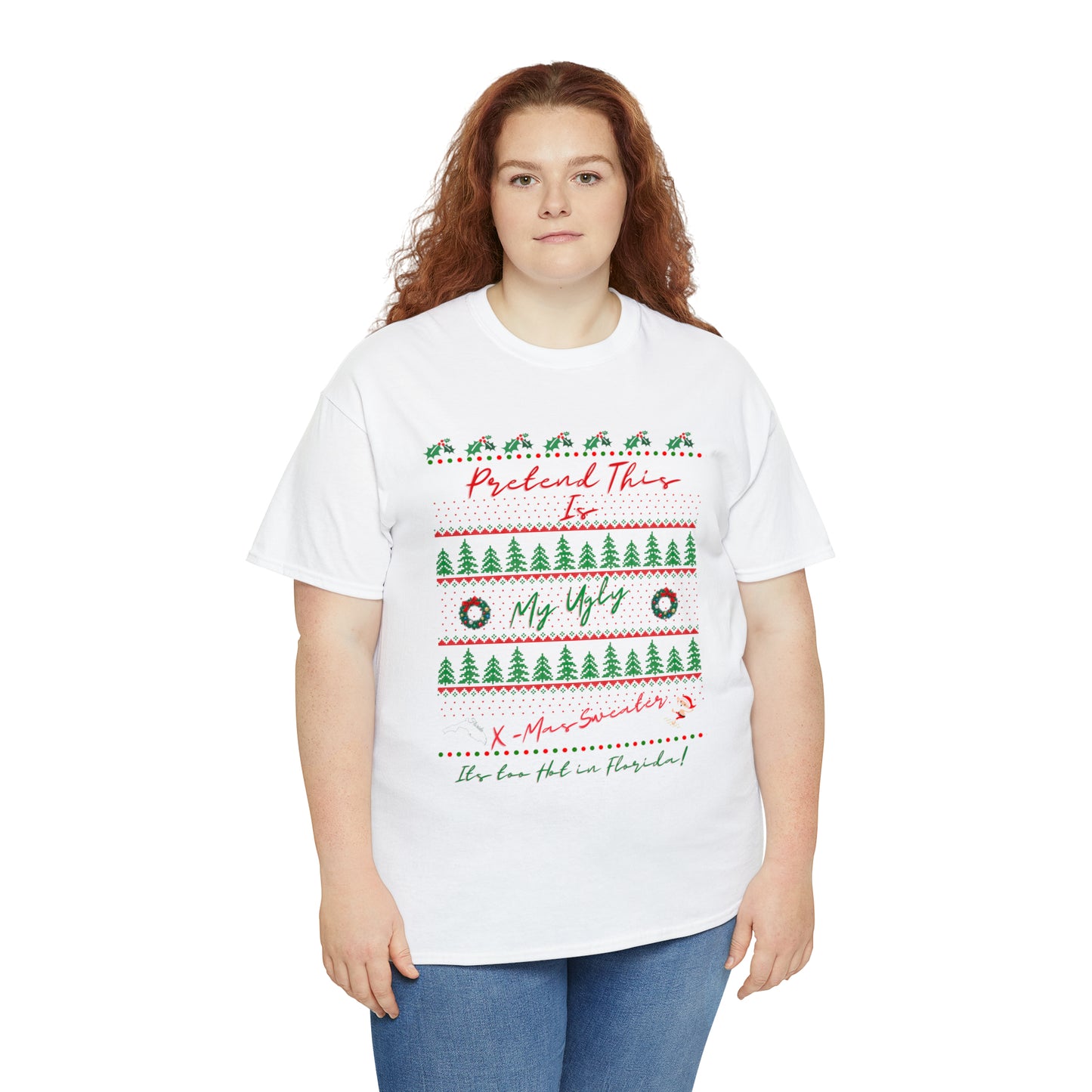 FL Ugly Sweater Unisex Heavy Cotton Tee