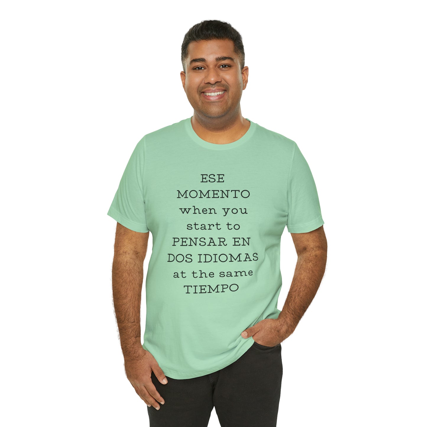 Im Bilingual Unisex Jersey Short Sleeve Tee