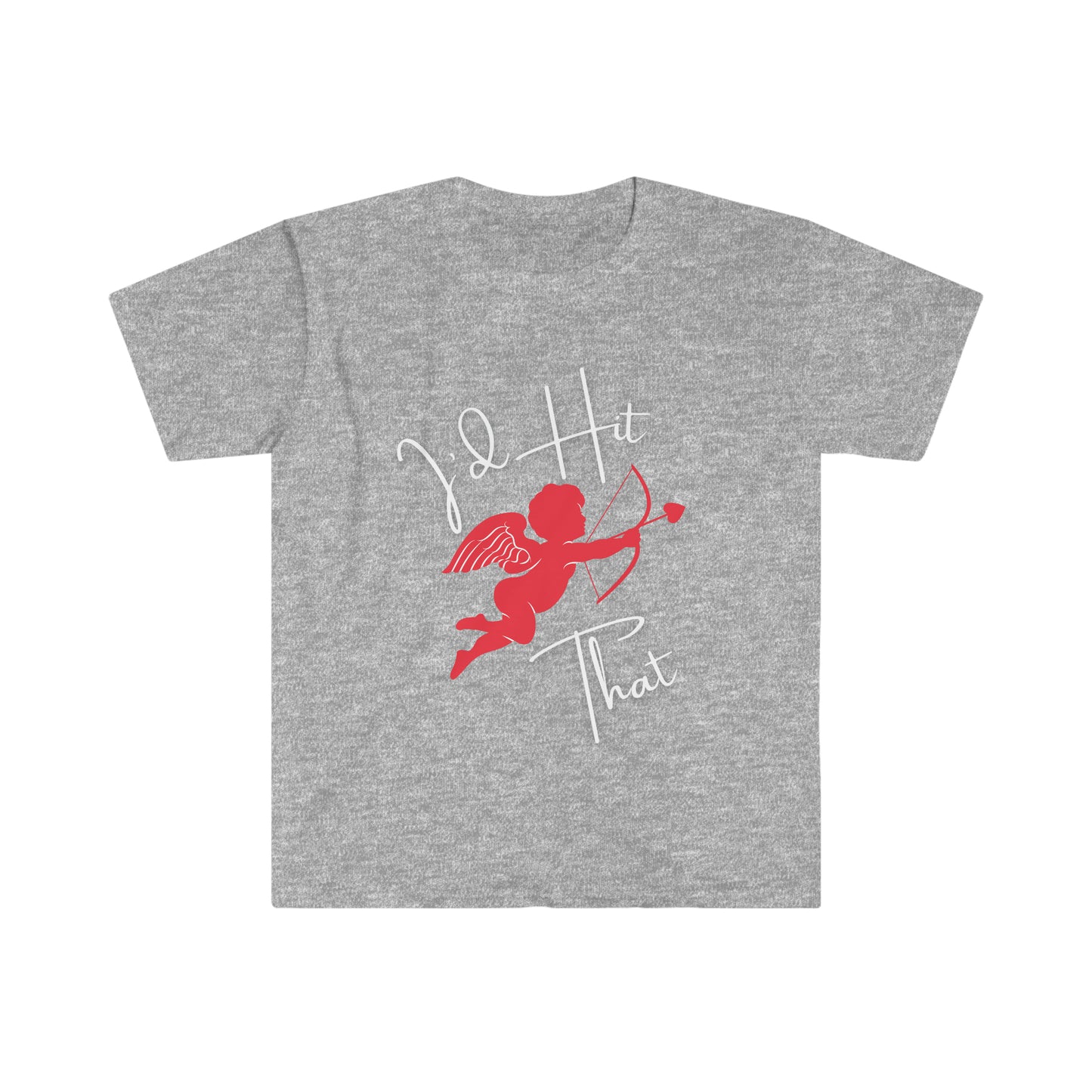 Men's Valentines T-Shirt - I'd Hit That - Cupid