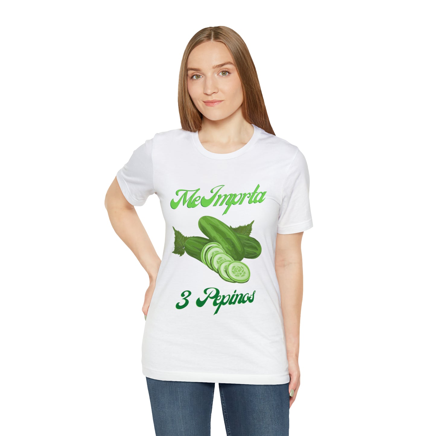 Me Importa 3 Pepinos -Unisex Jersey Short Sleeve Tee
