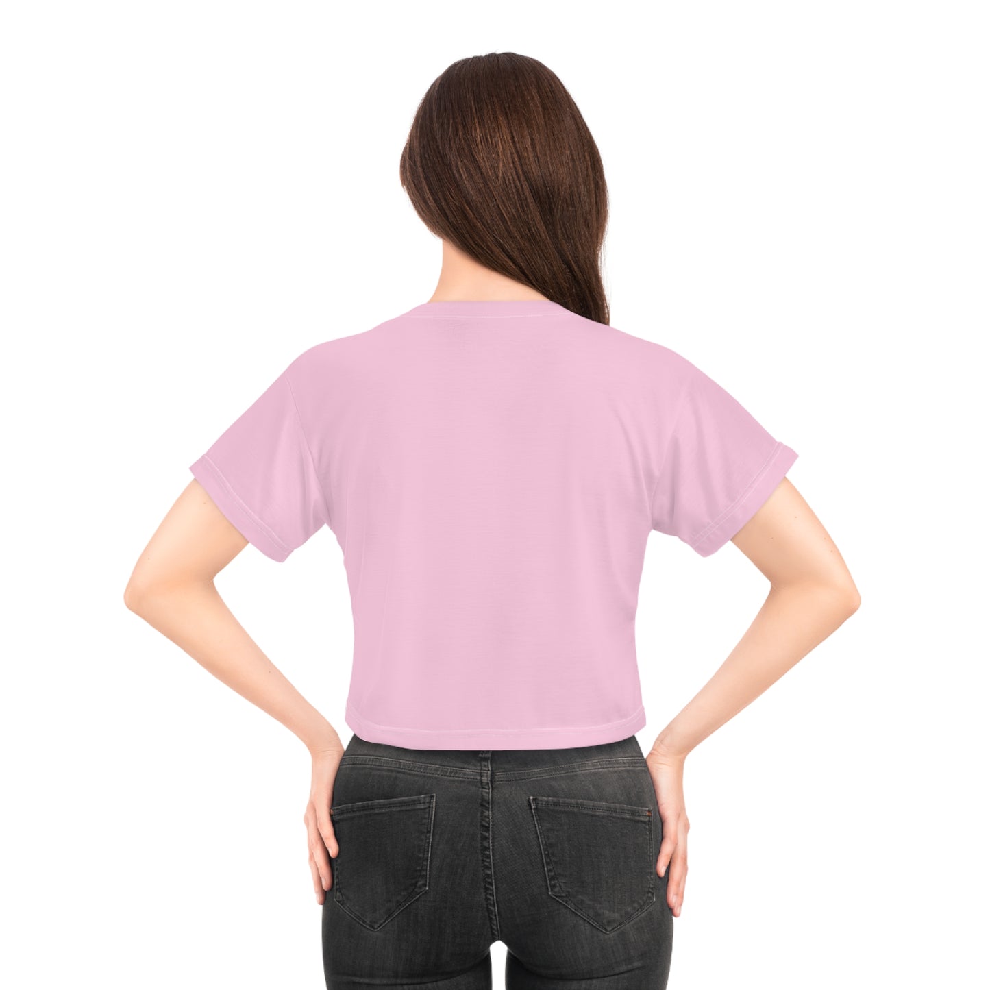 Breast Cancer Warrior Cropped T