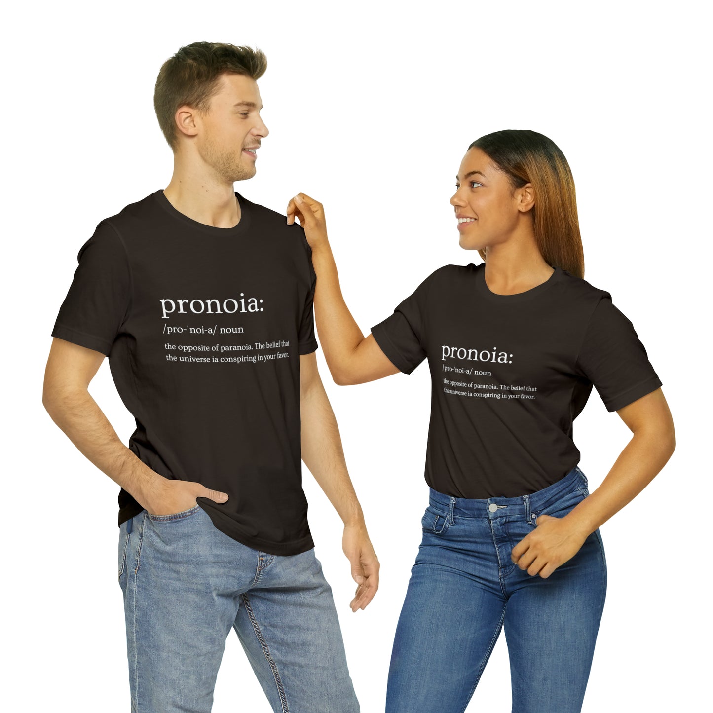 Pronoia Definition - Unisex Jersey Short Sleeve Tee
