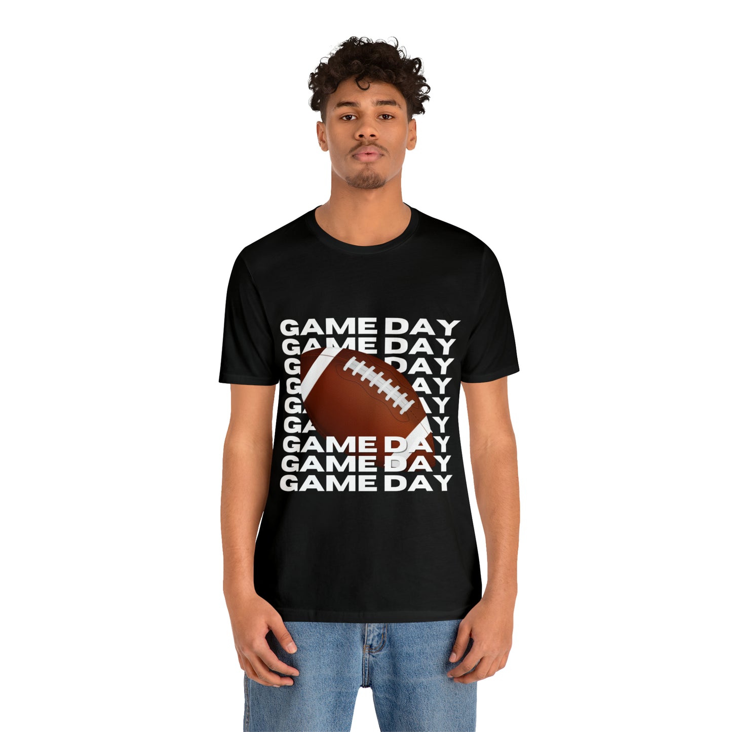 Game Day Football Unisex Jersey Short Sleeve Tee