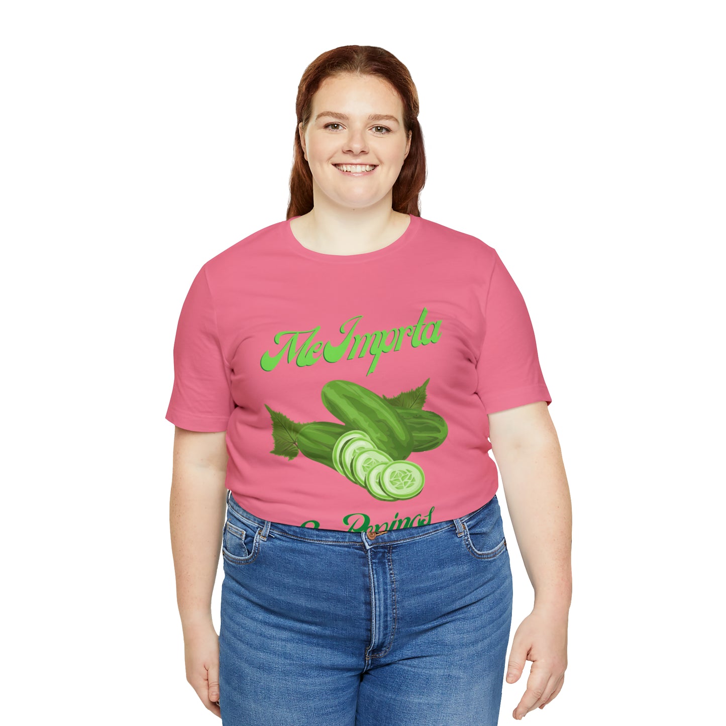Me Importa 3 Pepinos -Unisex Jersey Short Sleeve Tee