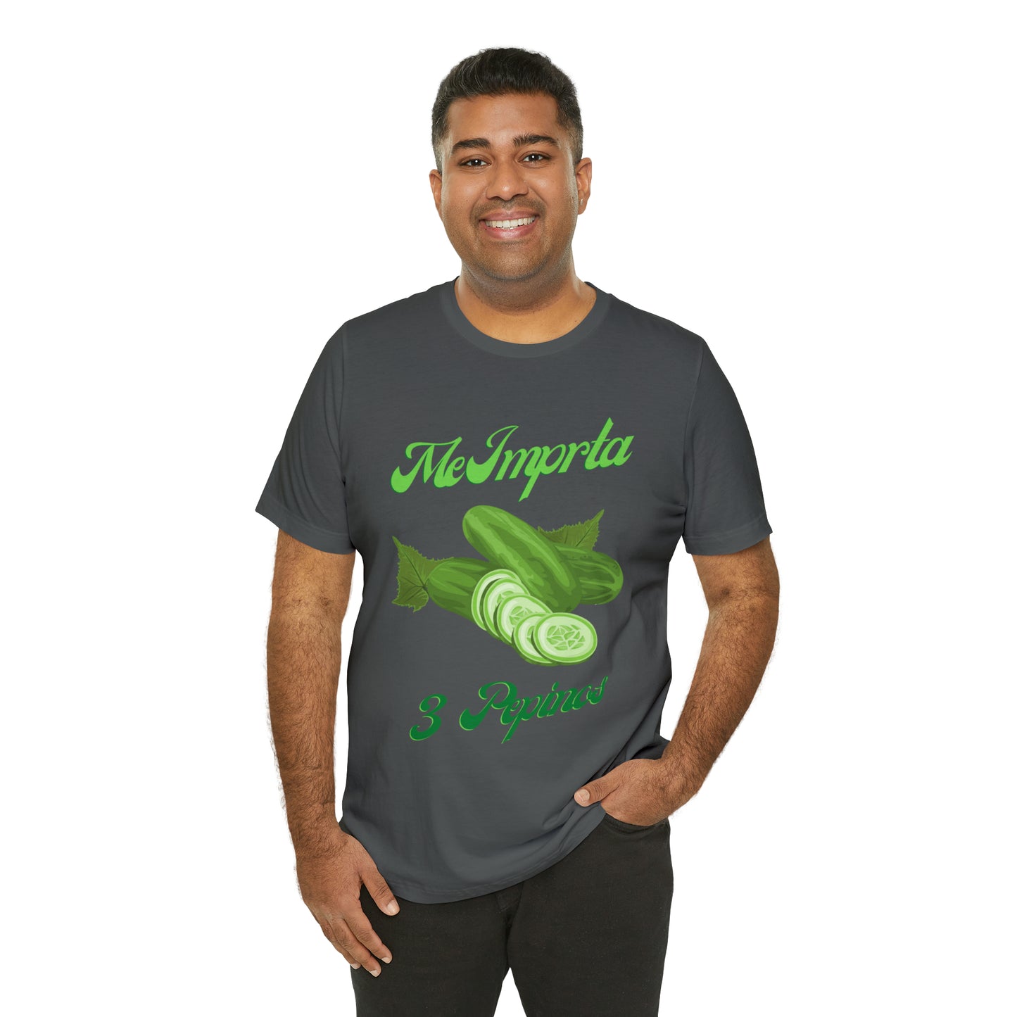 Me Importa 3 Pepinos -Unisex Jersey Short Sleeve Tee