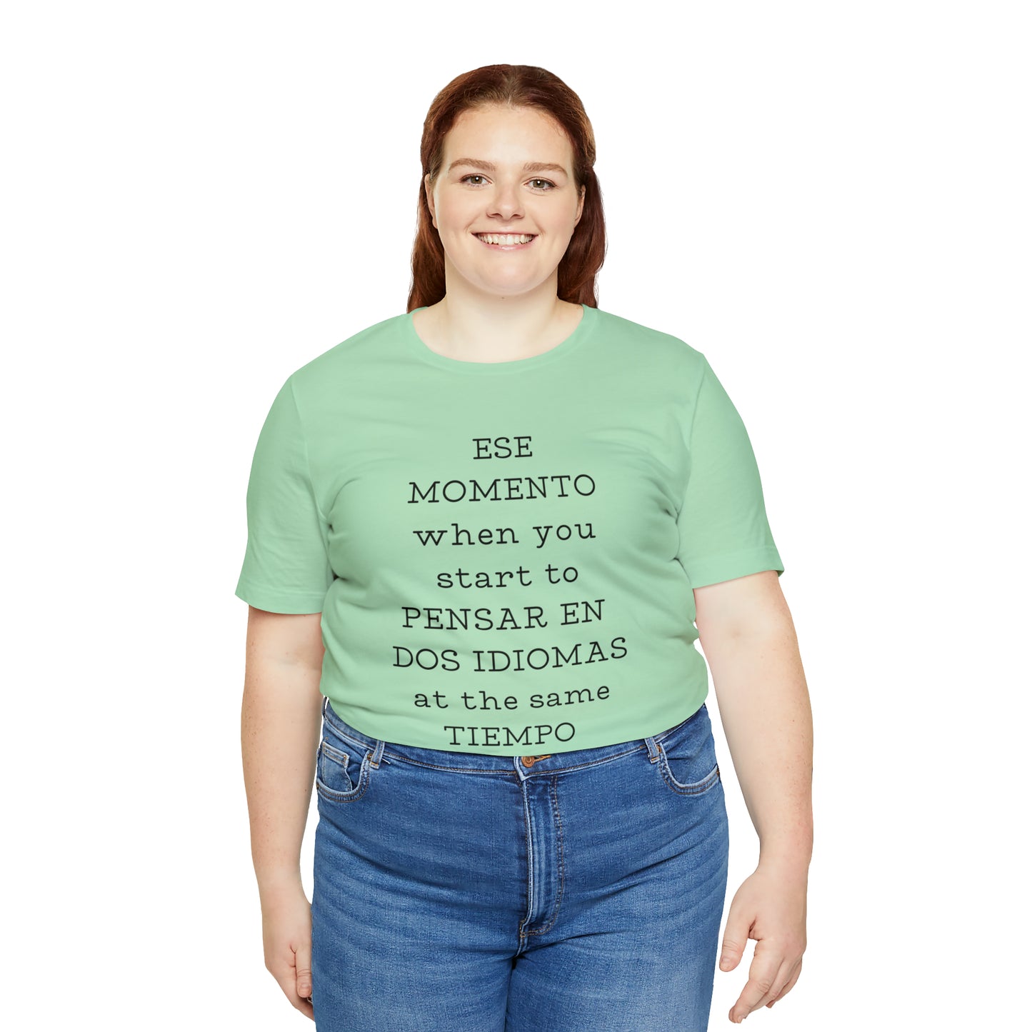 Im Bilingual Unisex Jersey Short Sleeve Tee