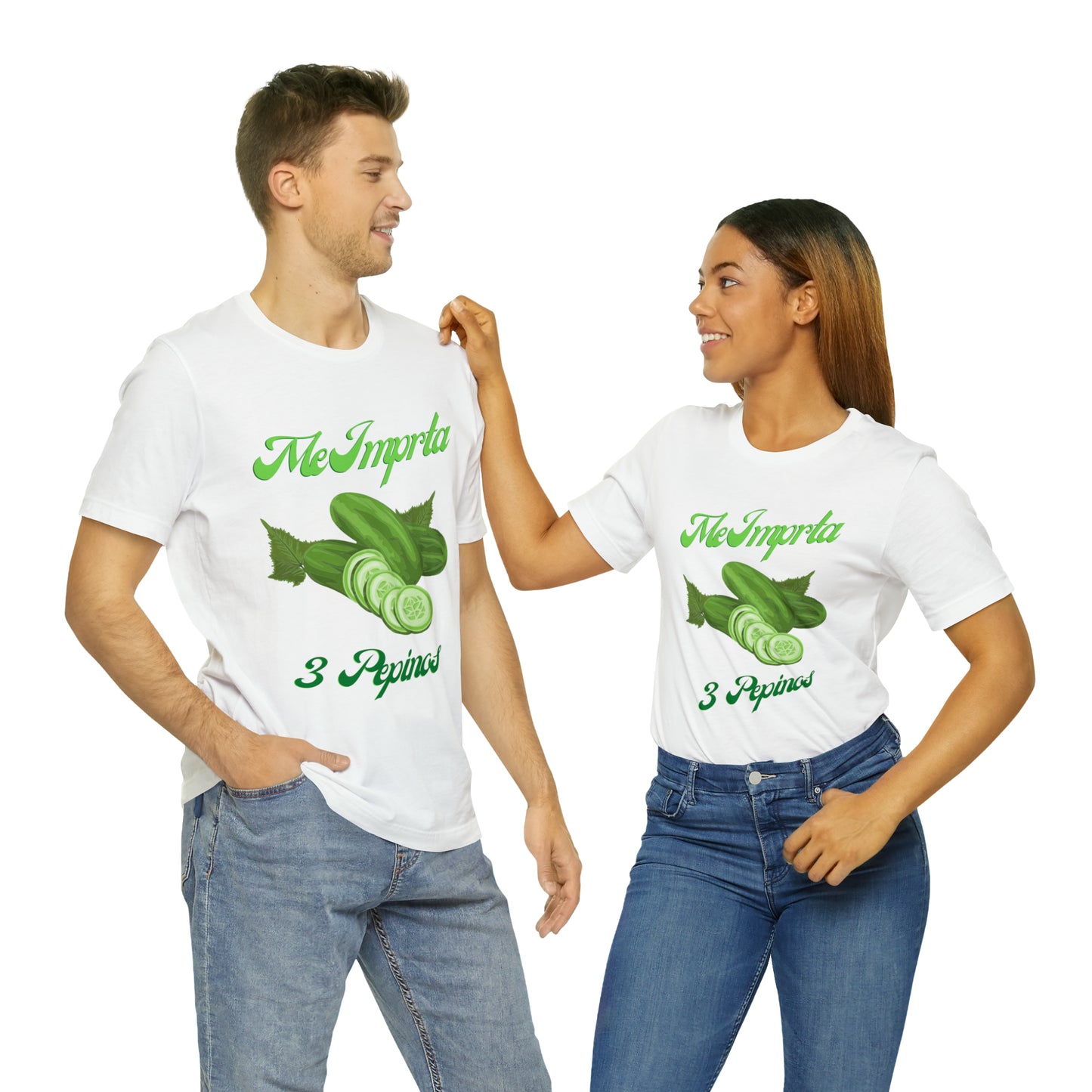 Me Importa 3 Pepinos -Unisex Jersey Short Sleeve Tee