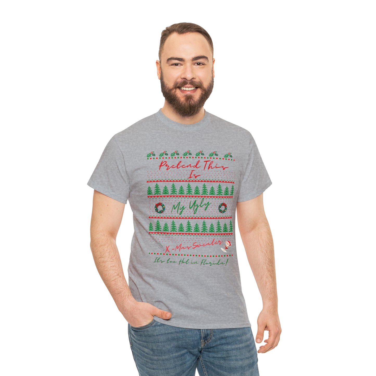 FL Ugly Sweater Unisex Heavy Cotton Tee