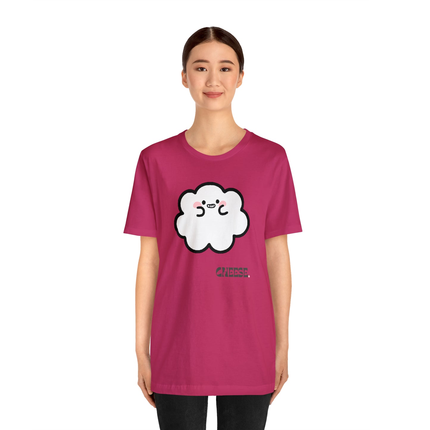 Cheese- Cumulo Cuties Unisex Jersey Short Sleeve Tee
