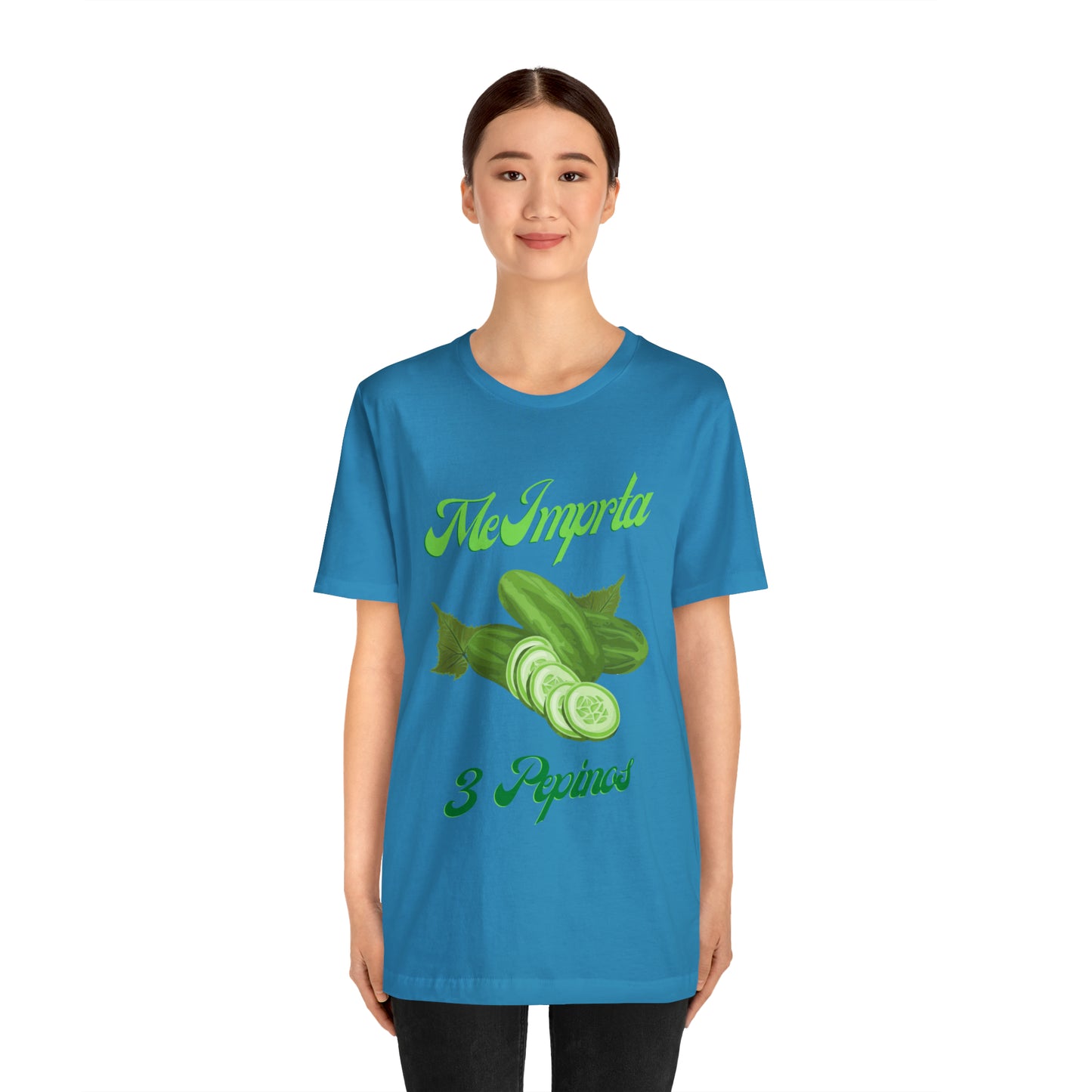Me Importa 3 Pepinos -Unisex Jersey Short Sleeve Tee