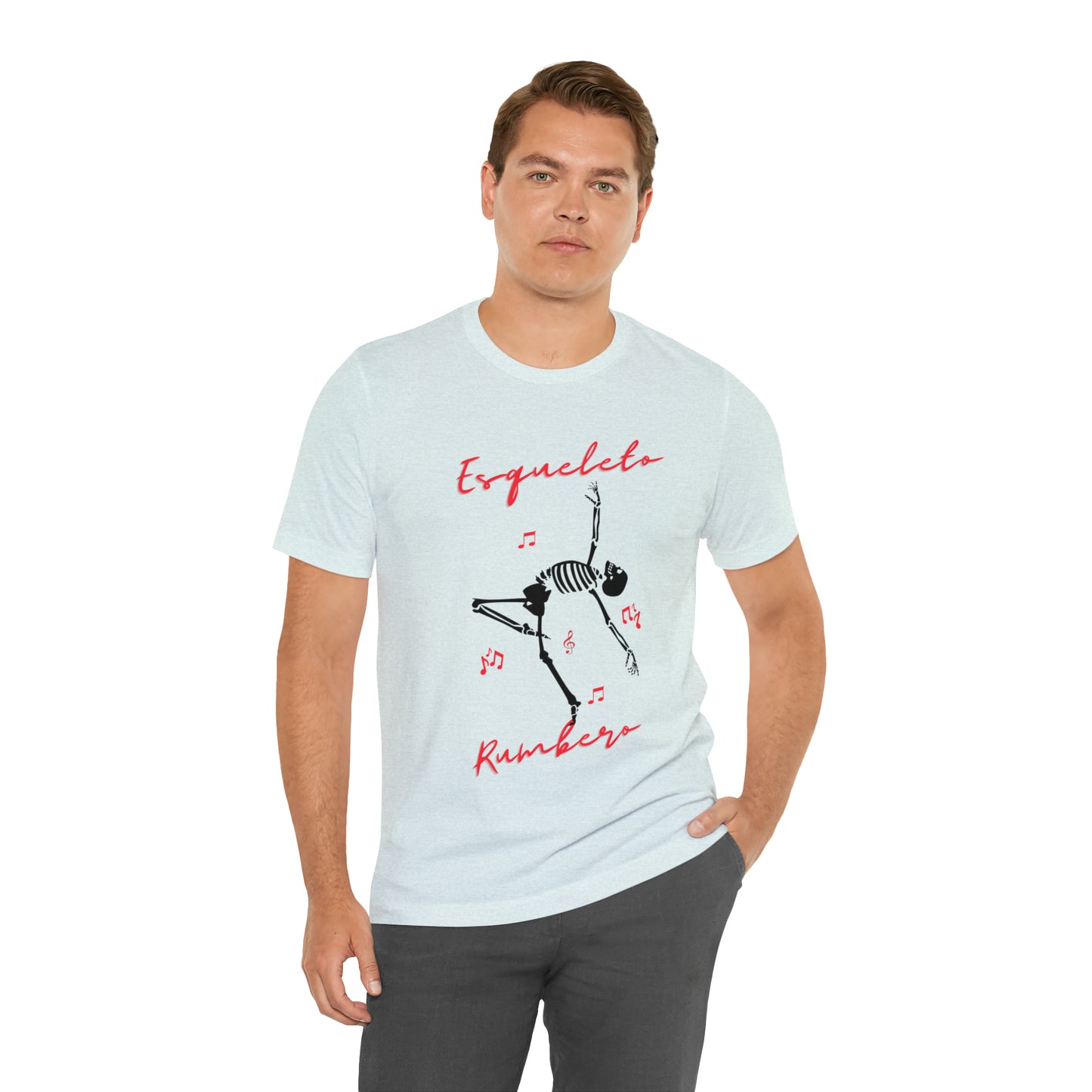 Esqueleto Rumbero Unisex Jersey Short Sleeve Tee