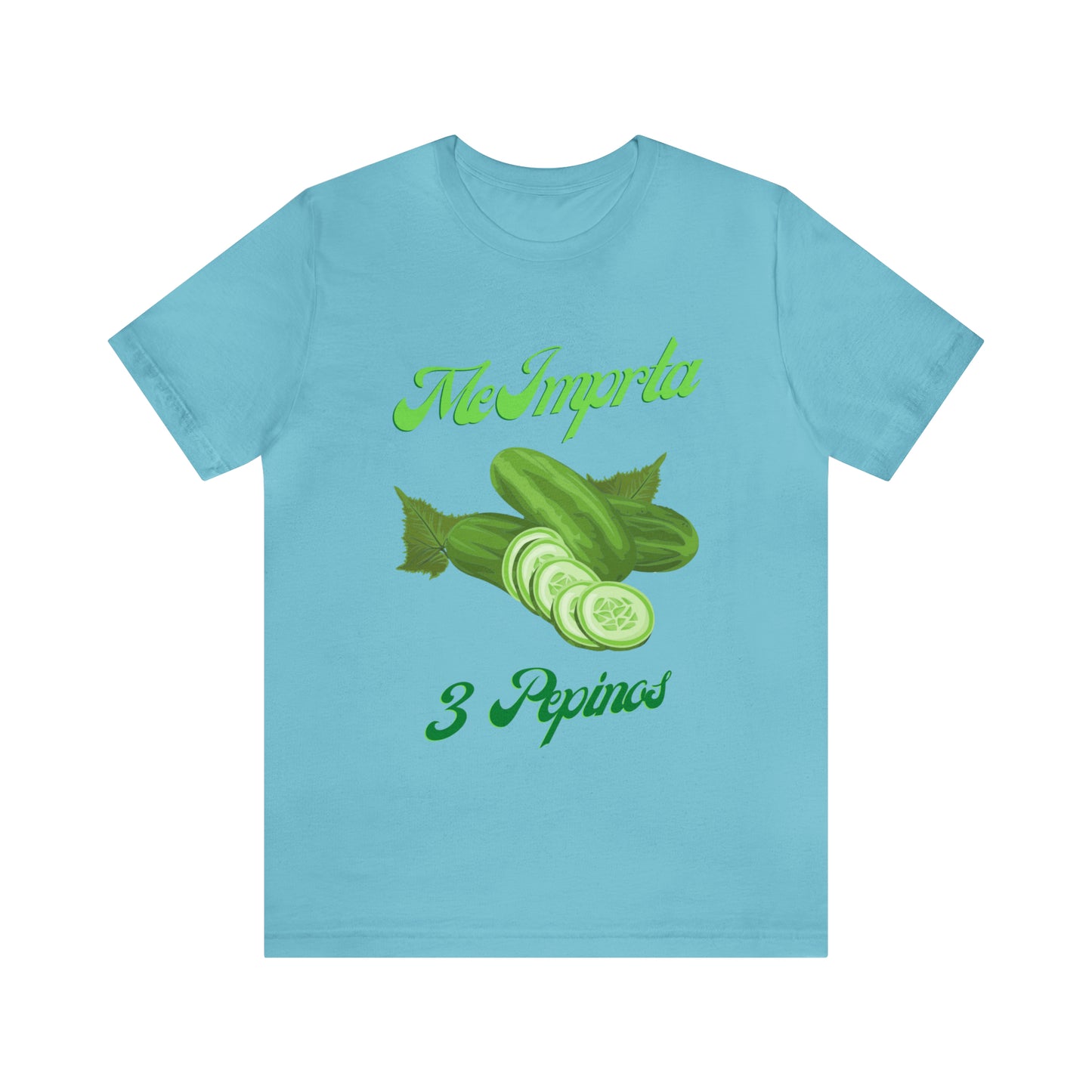 Me Importa 3 Pepinos -Unisex Jersey Short Sleeve Tee