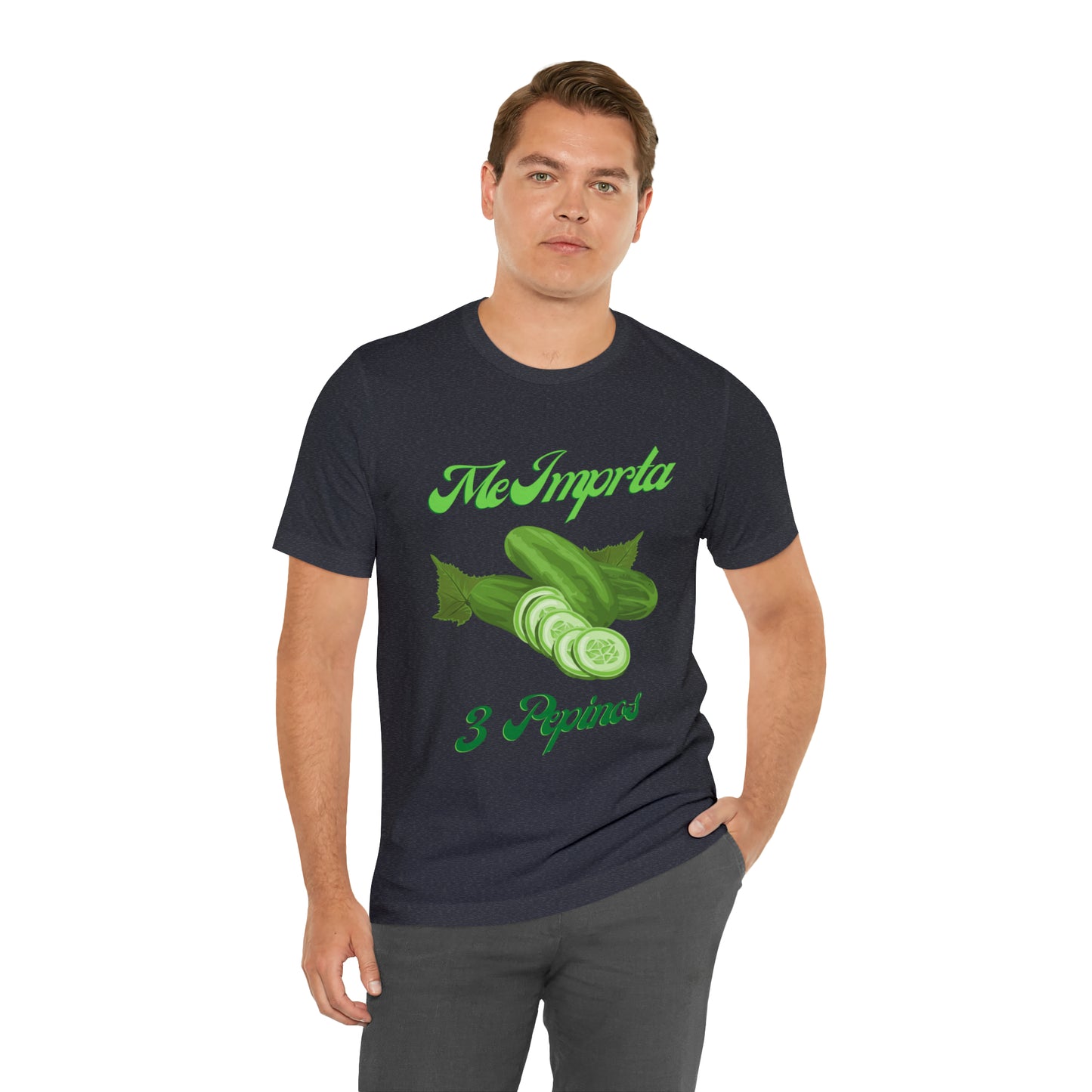 Me Importa 3 Pepinos -Unisex Jersey Short Sleeve Tee
