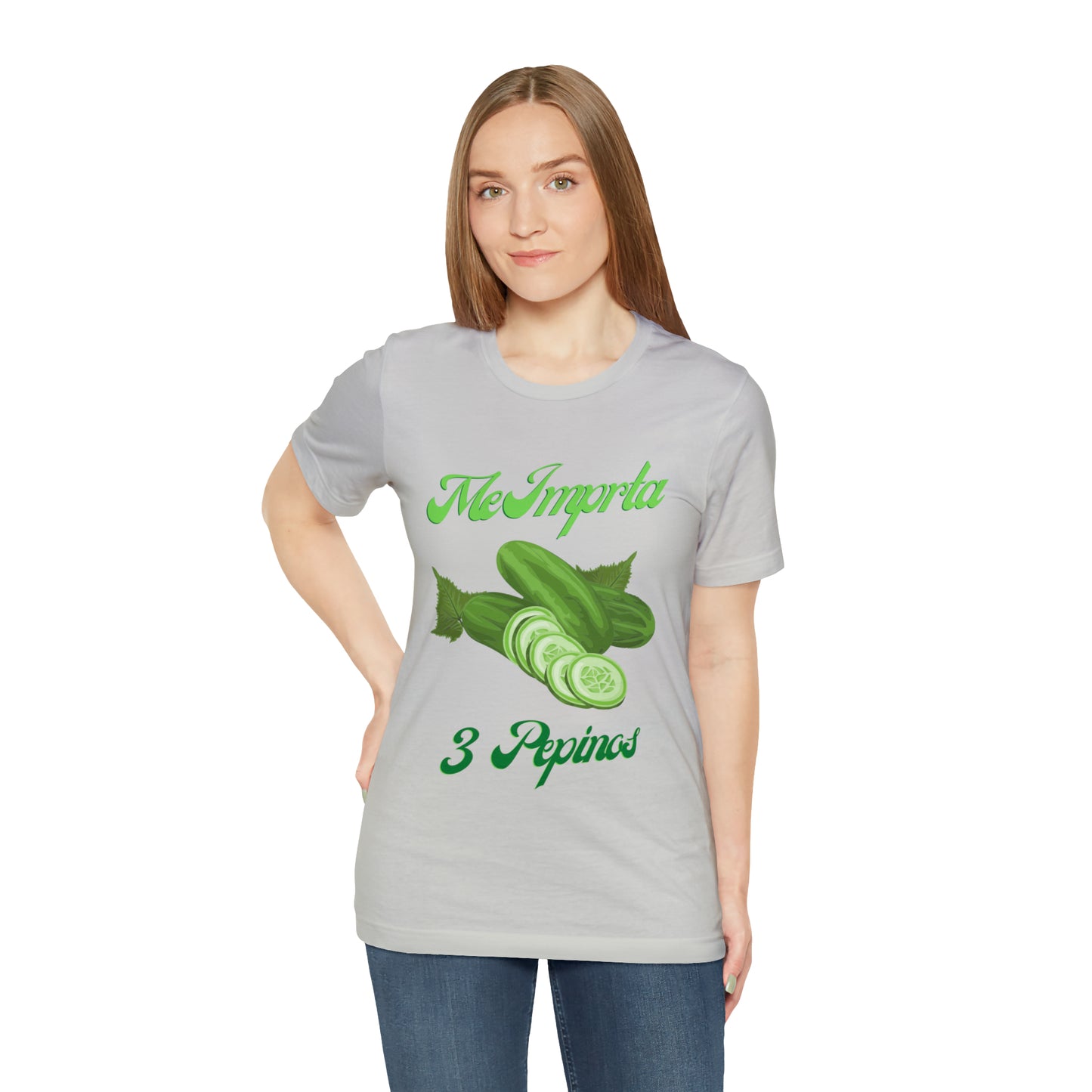 Me Importa 3 Pepinos -Unisex Jersey Short Sleeve Tee