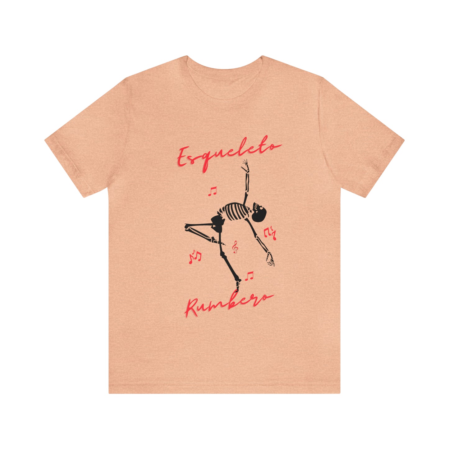 Esqueleto Rumbero Unisex Jersey Short Sleeve Tee