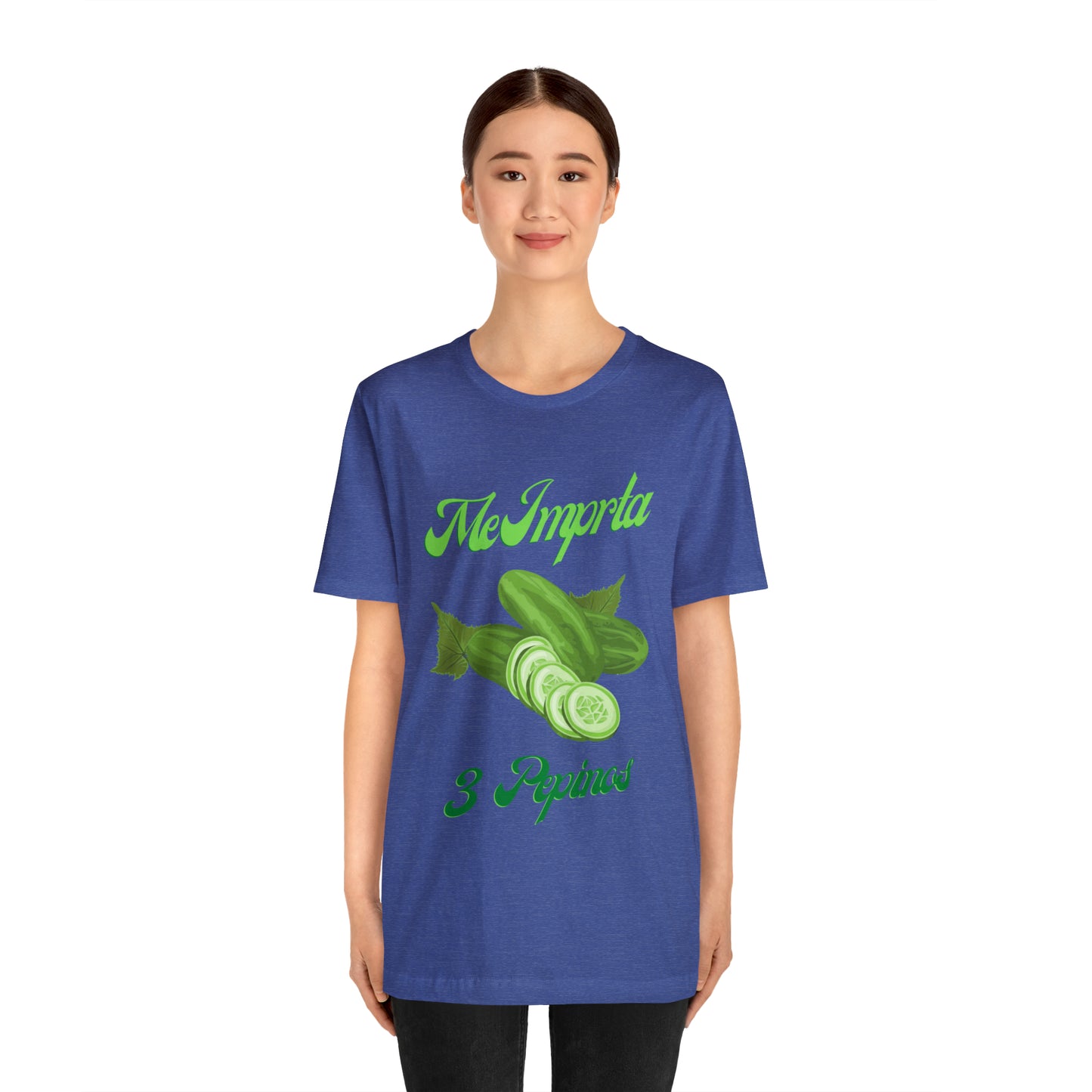 Me Importa 3 Pepinos -Unisex Jersey Short Sleeve Tee