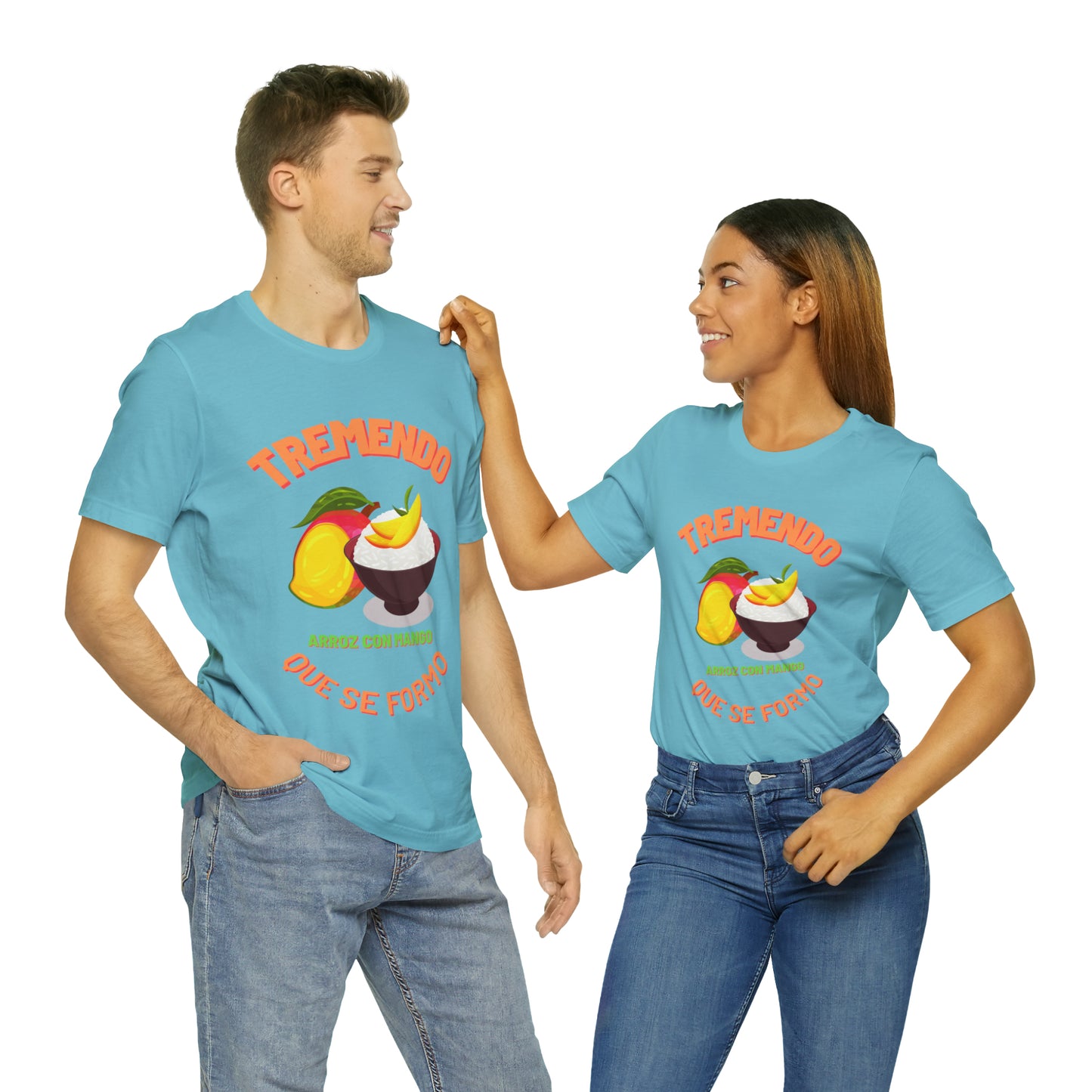 Tremendo Arroz Con Mango Que Se Formo -Unisex Jersey Short Sleeve Tee