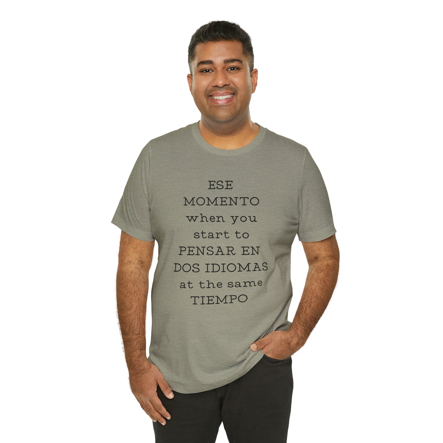 Im Bilingual Unisex Jersey Short Sleeve Tee